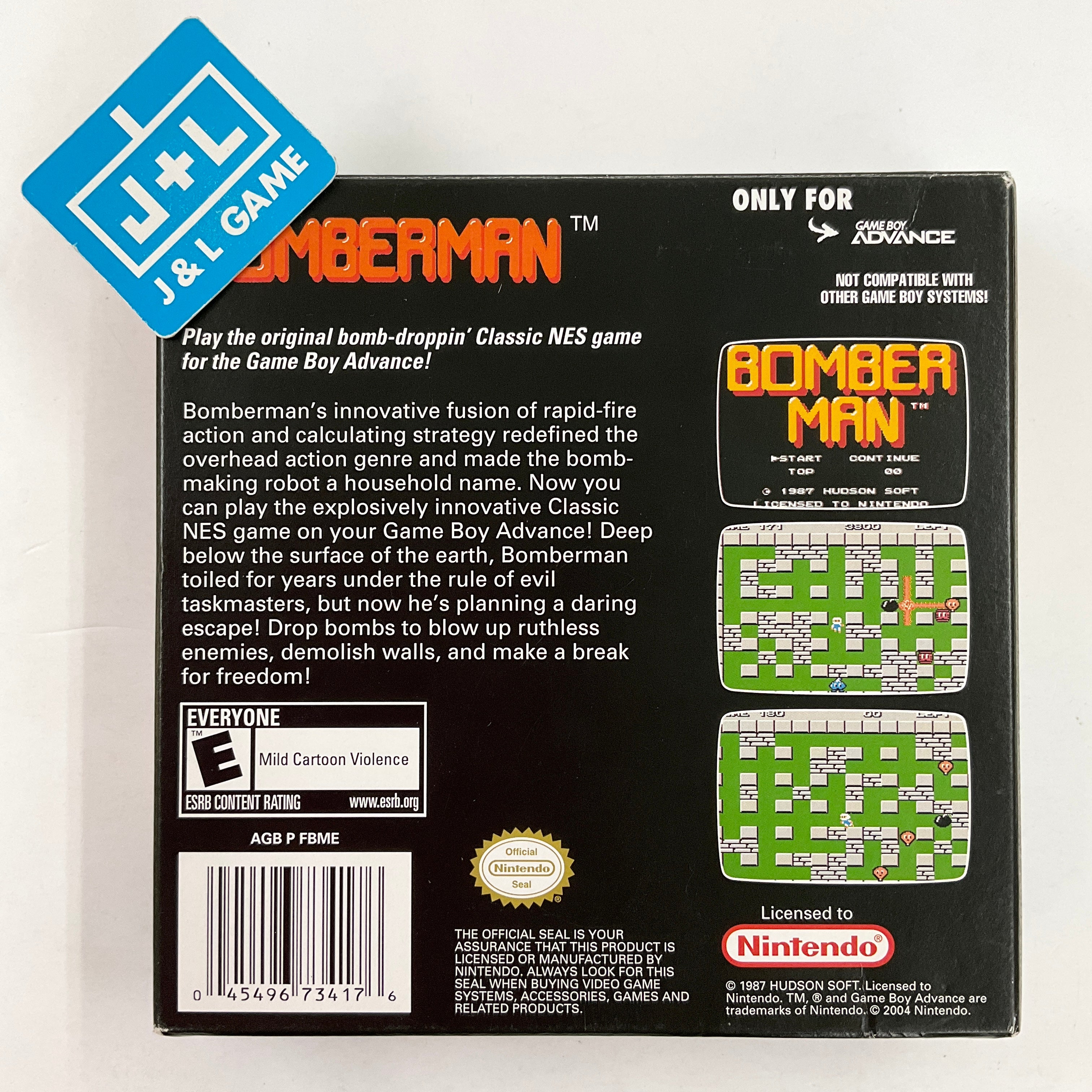 Classic NES Series: Bomberman - (GBA) Game Boy Advance [Pre-Owned] Video Games Nintendo   