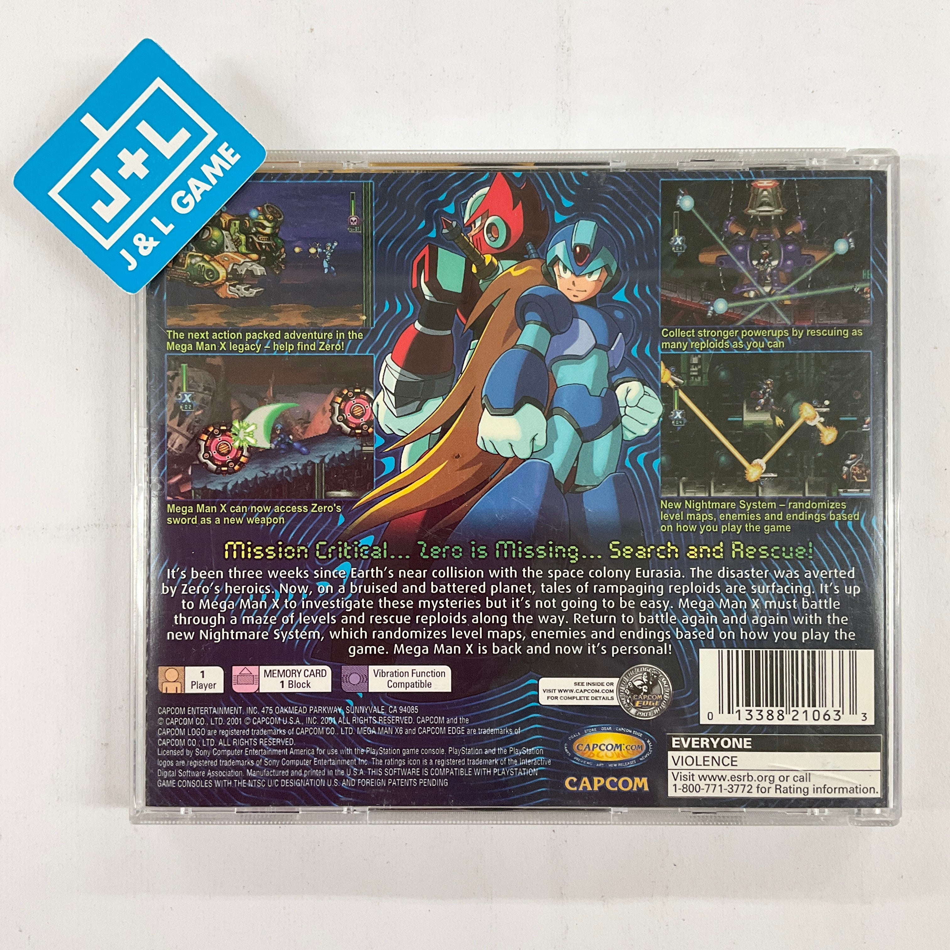 Mega Man X6 - (PS1) PlayStation 1 [Pre-Owned] Video Games Capcom   