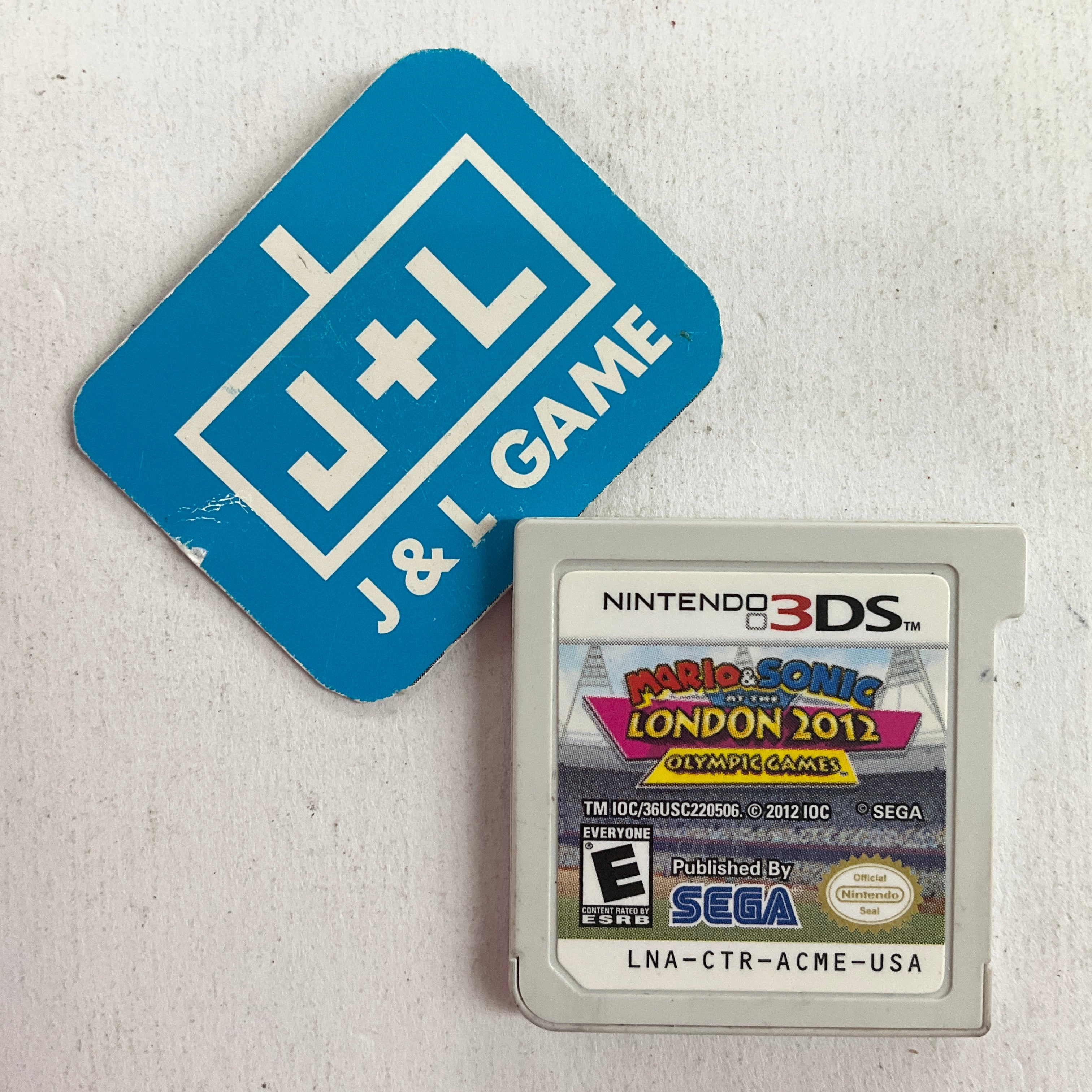 Mario & Sonic at the London 2012 Olympic Games - Nintendo 3DS [Pre-Owned] Video Games Sega   