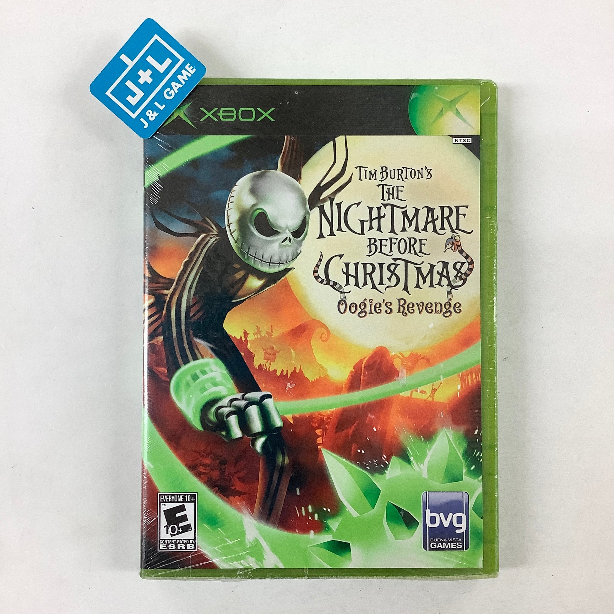 Tim Burton's The Nightmare Before Christmas: Oogie's Revenge - Xbox Video Games Buena Vista Games   