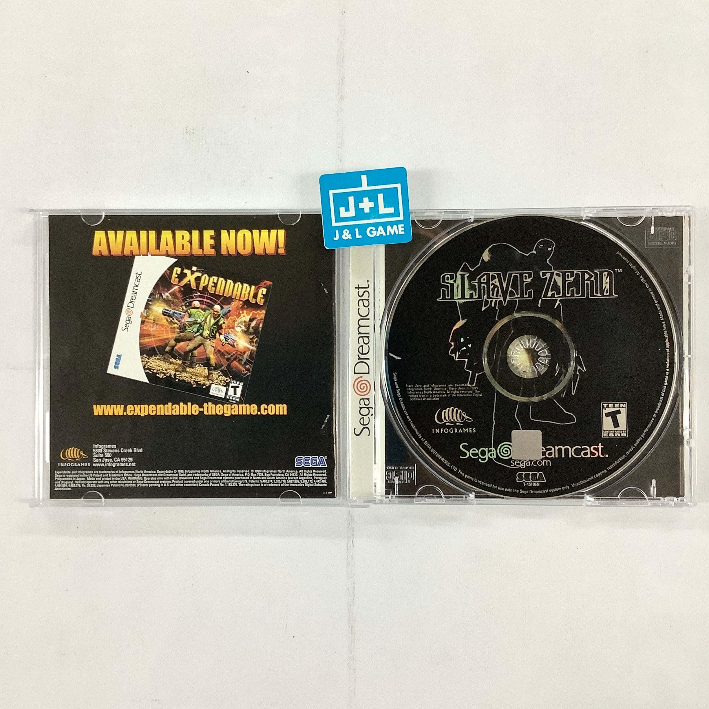 Slave Zero - (DC) SEGA Dreamcast [Pre-Owned] Video Games Infogrames   