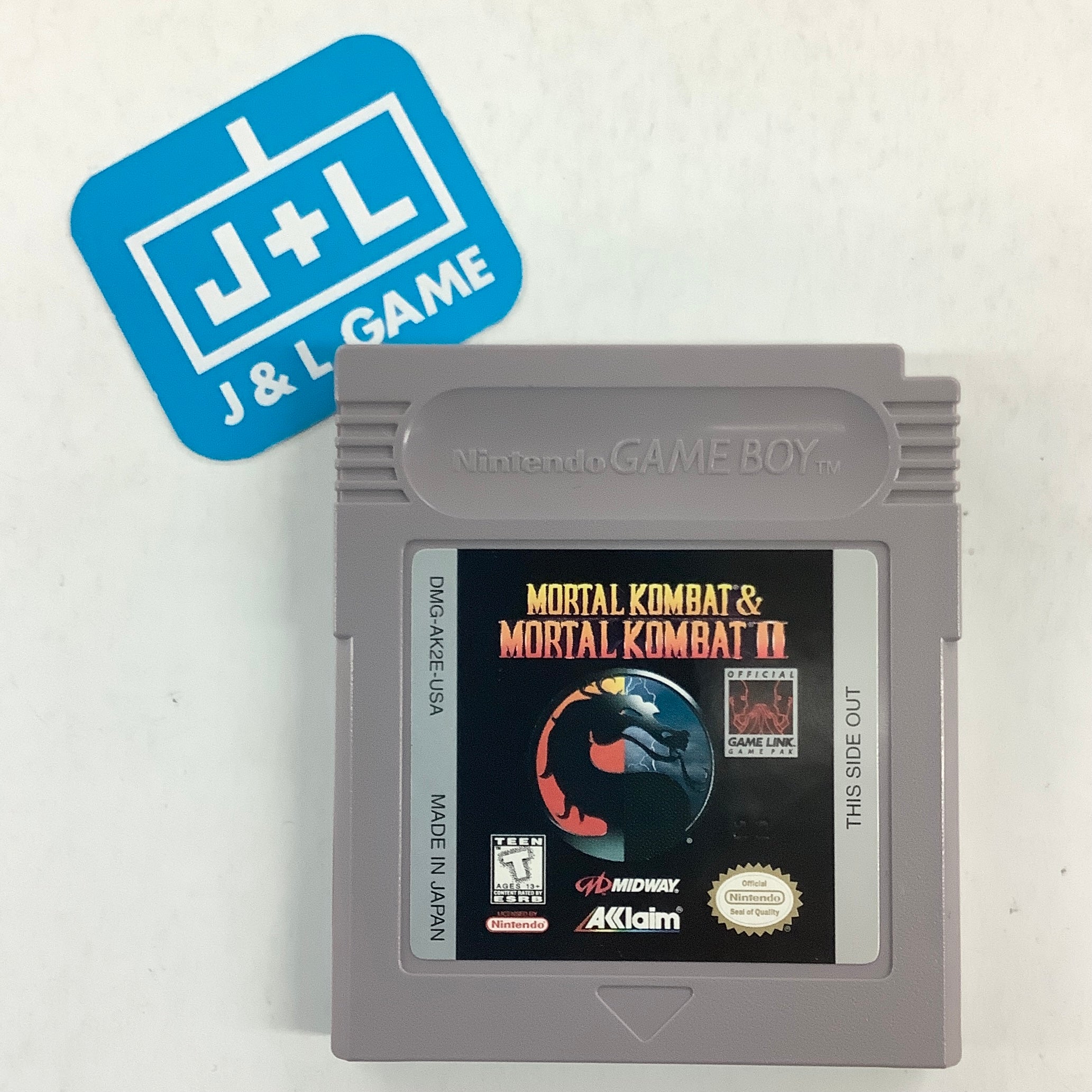 Mortal Kombat & Mortal Kombat II - (GB) Game Boy [Pre-Owned] Video Games Acclaim   