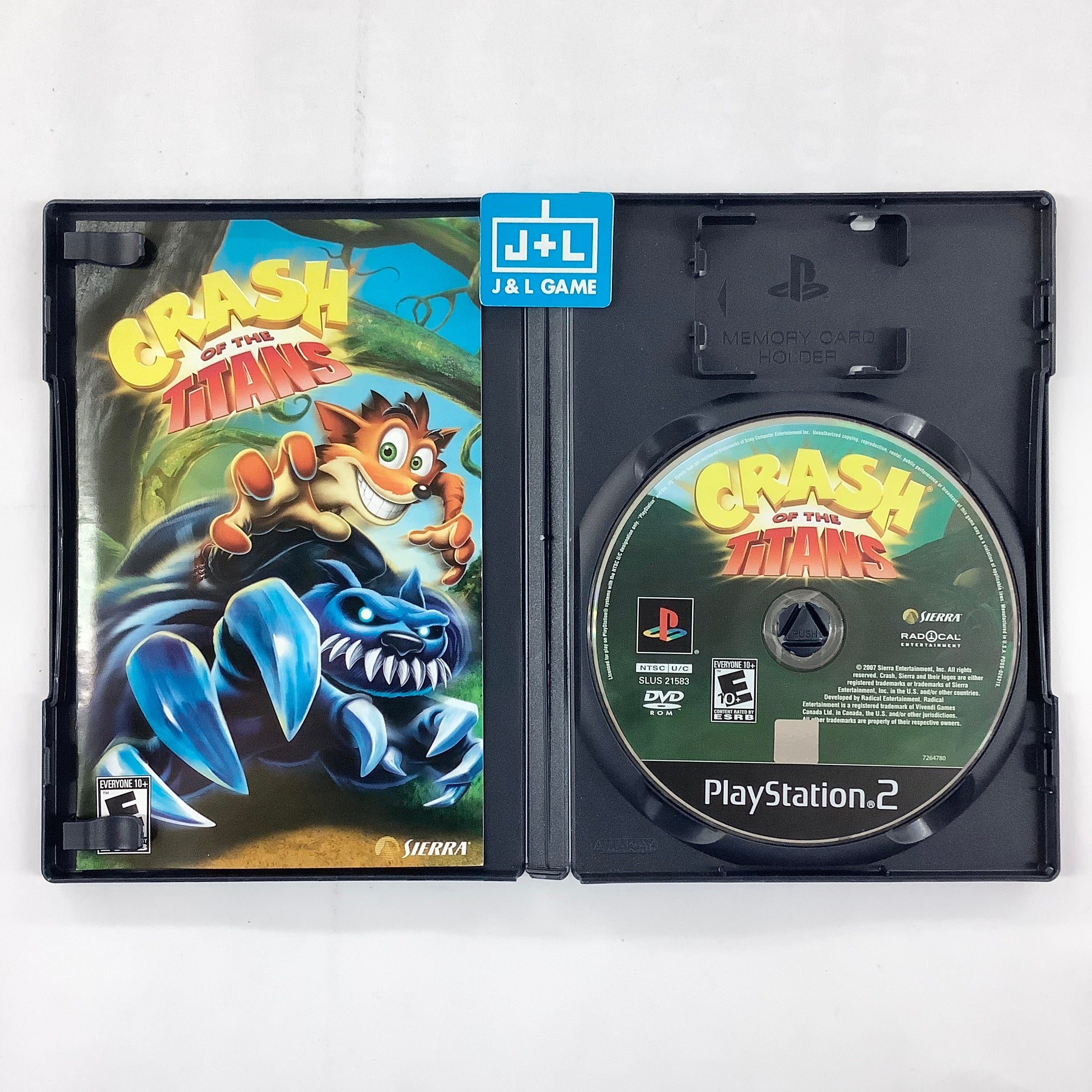 Crash of the Titans - (PS2) PlayStation 2 [Pre-Owned] | J&L Game