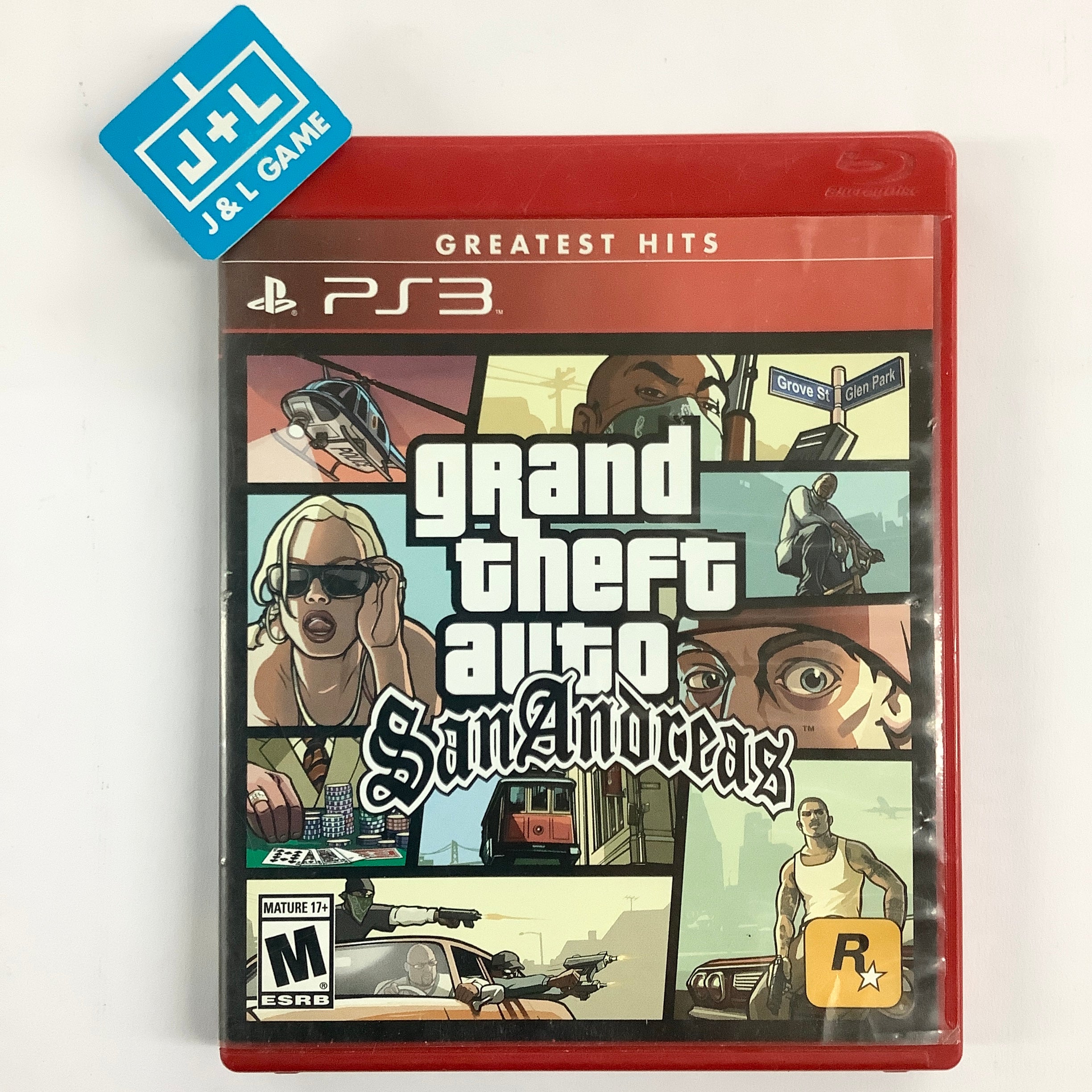 Grand Theft Auto: San Andreas (Greatest Hits) - (PS3) PlayStation 3 [Pre-Owned] Video Games Rockstar Games   