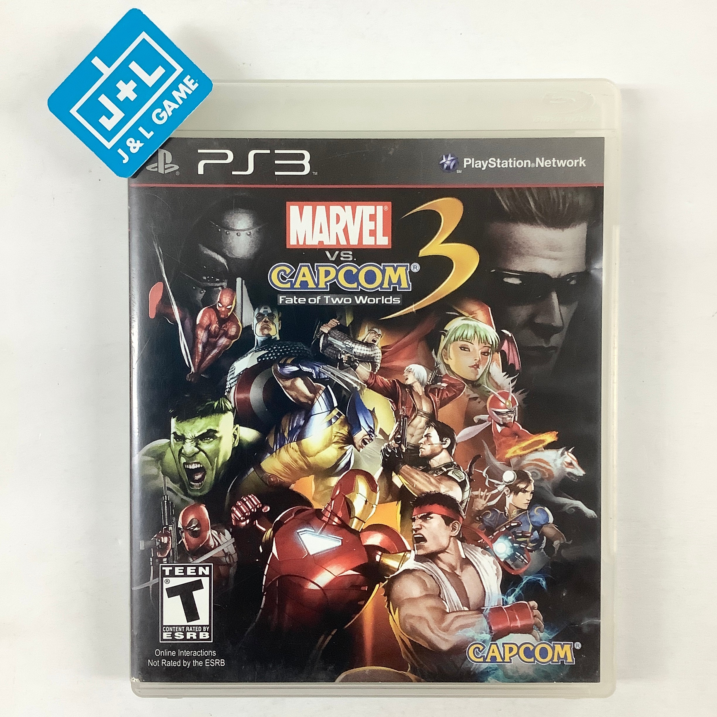 Marvel vs. Capcom 3: Fate of Two Worlds - (PS3) PlayStation 3 [Pre-Owned] Video Games Capcom   