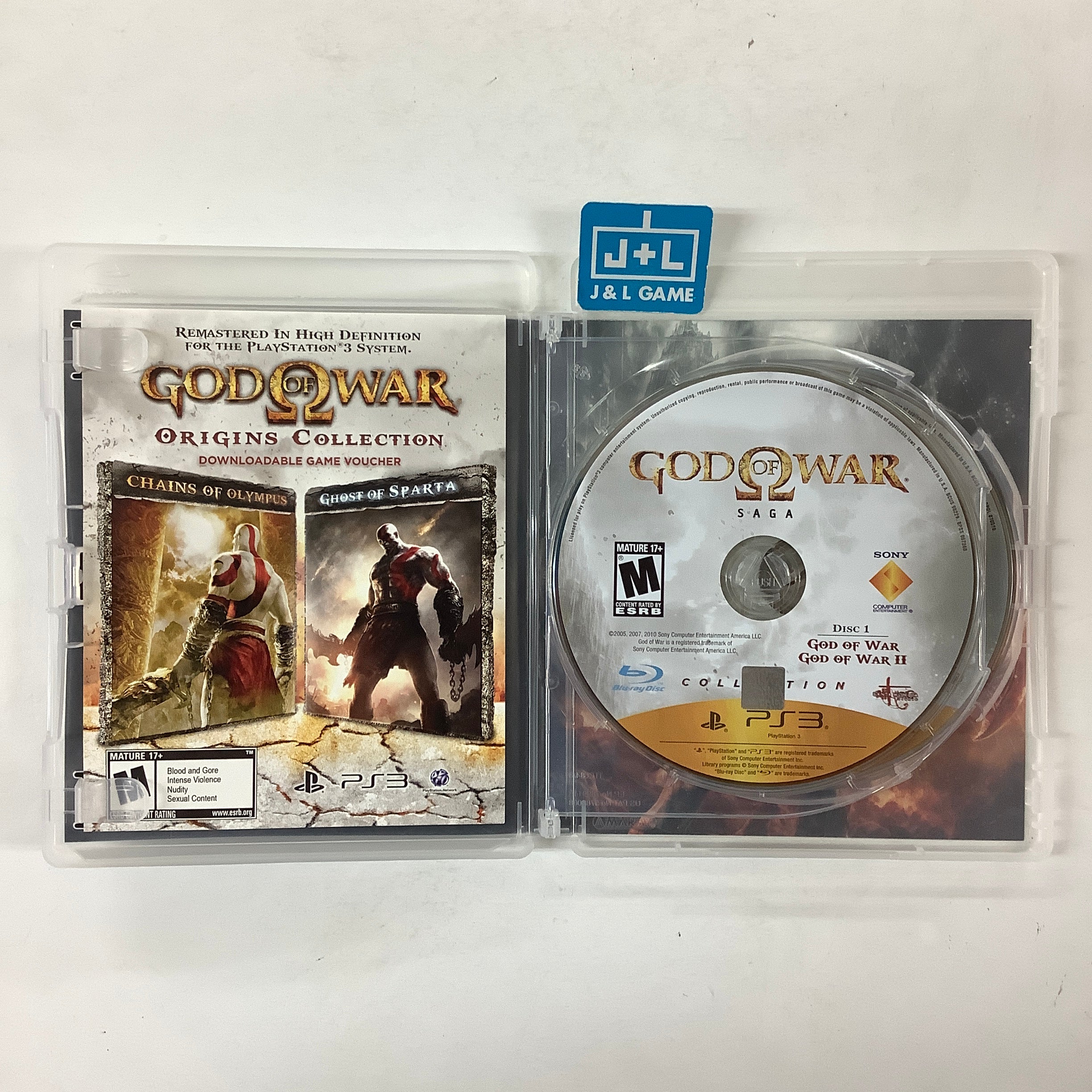 God of War: Saga Collection - (PS3) PlayStation 3 [Pre-Owned] Video Games PlayStation