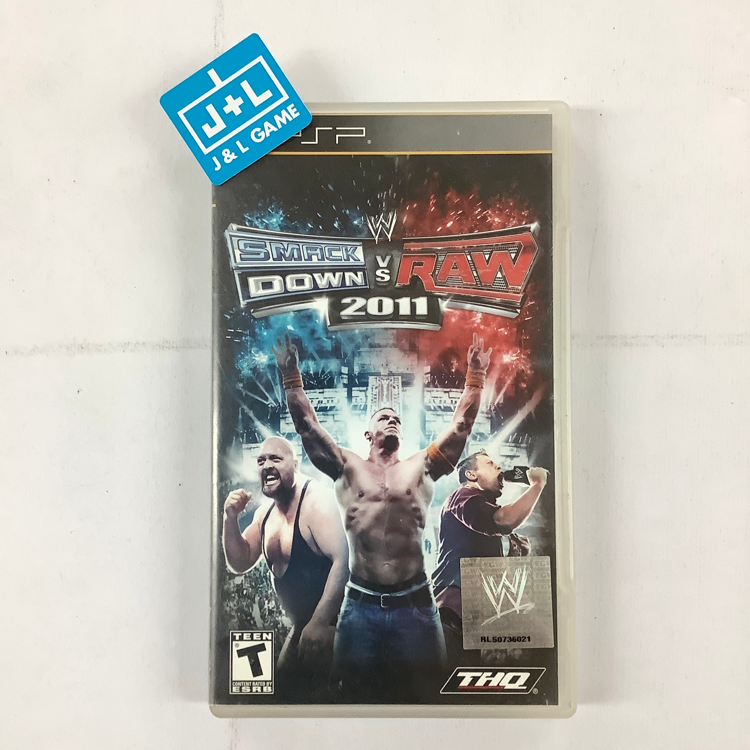 WWE SmackDown vs. Raw 2011 - Sony PSP [Pre-Owned] Video Games THQ   