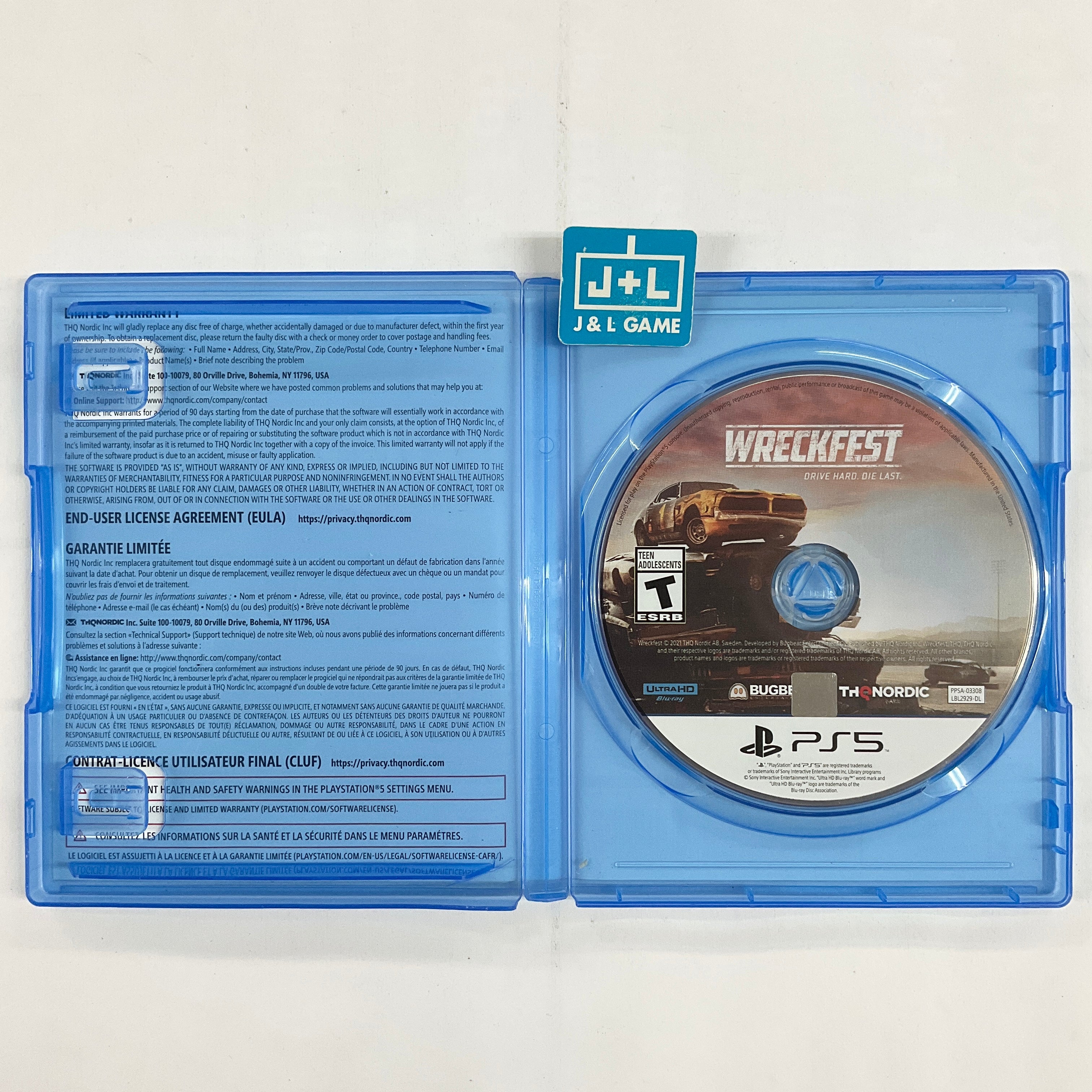 Wreckfest - (PS5) PlayStation 5 [Pre-Owned] Video Games THQ Nordic   