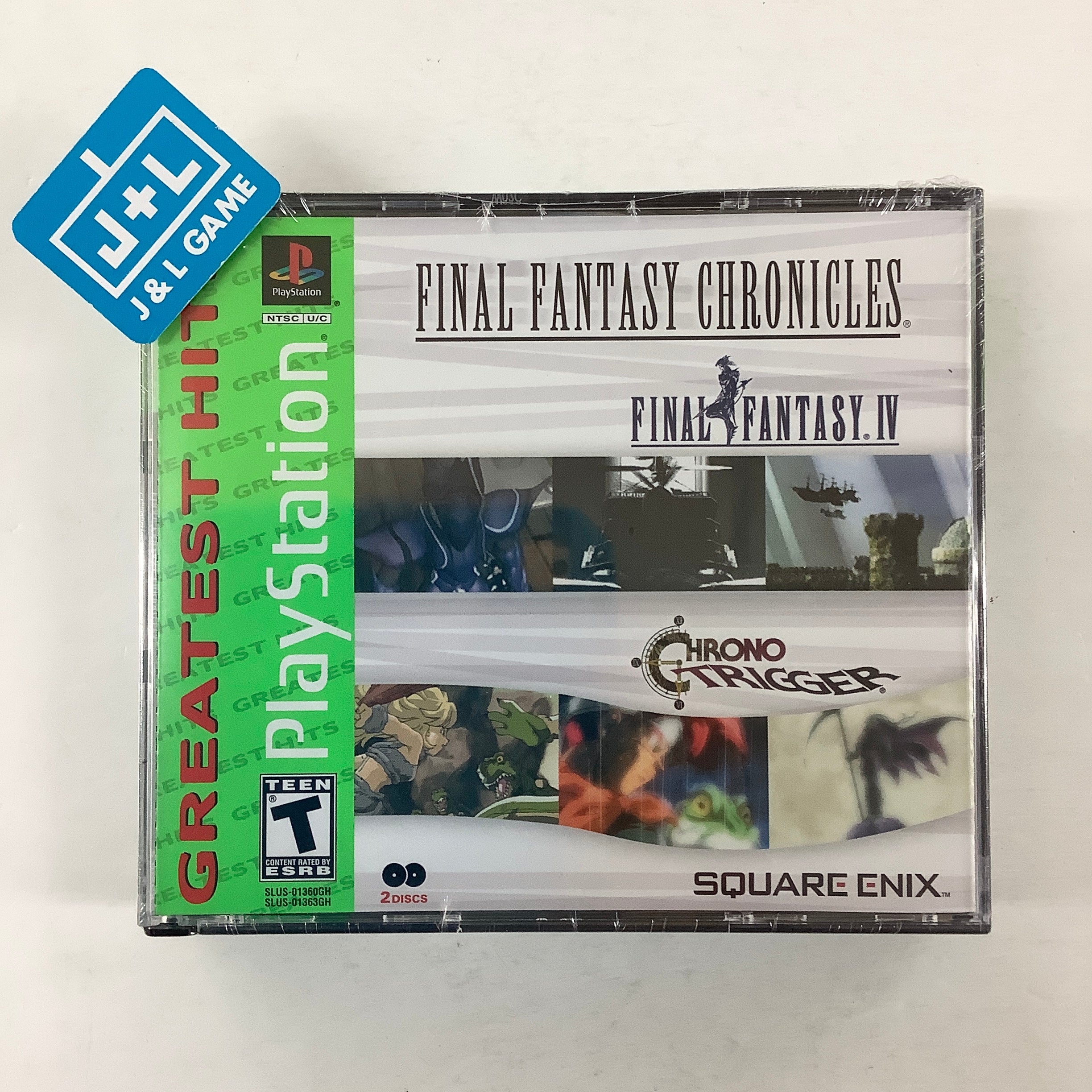 Final Fantasy Chronicles (Greatest Hits) - (PS1) PlayStation 1 Video Games Square Enix   