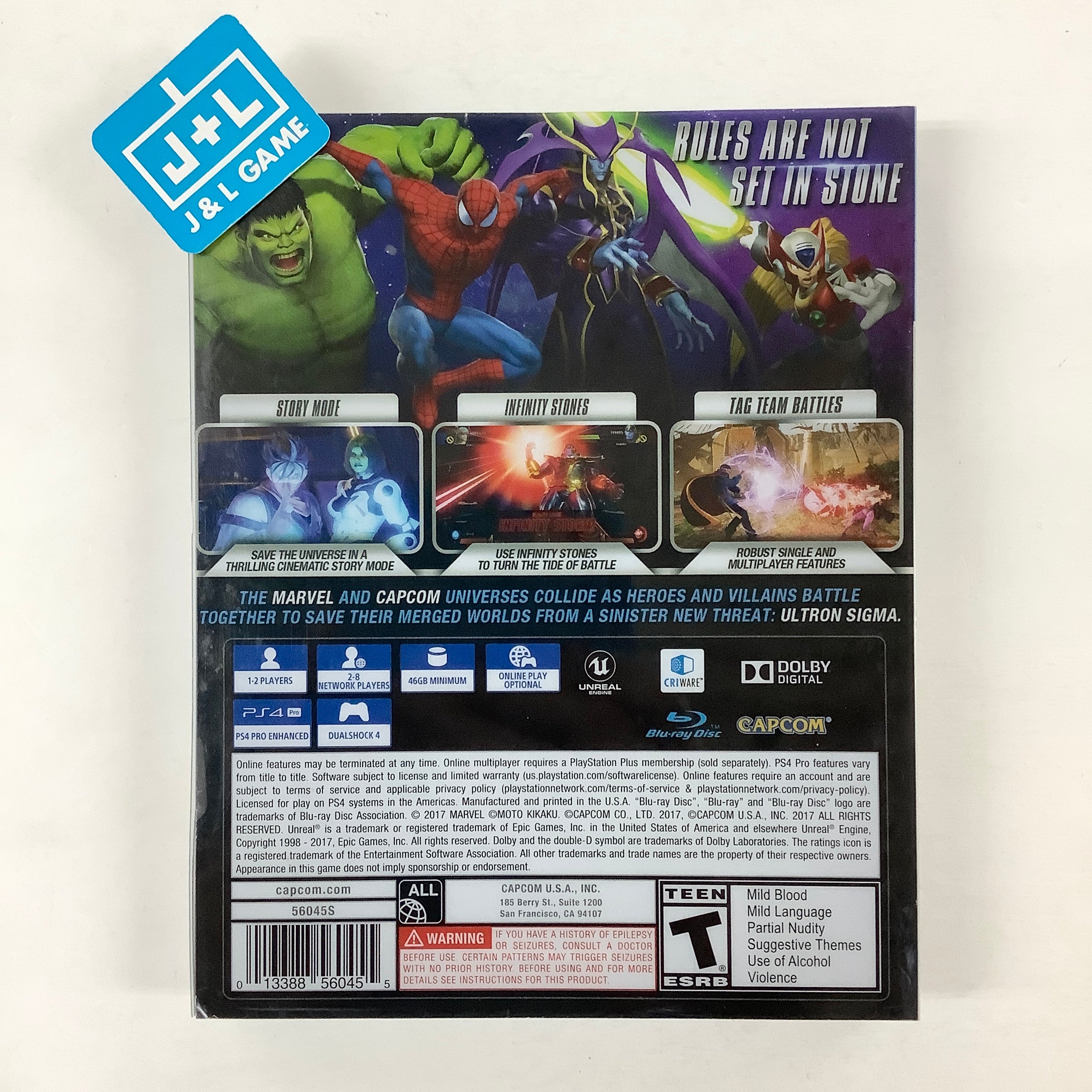 Marvel Vs. Capcom: Infinite (Deluxe Edition) - (PS4) PlayStation 4 [Pre-Owned] Video Games Capcom