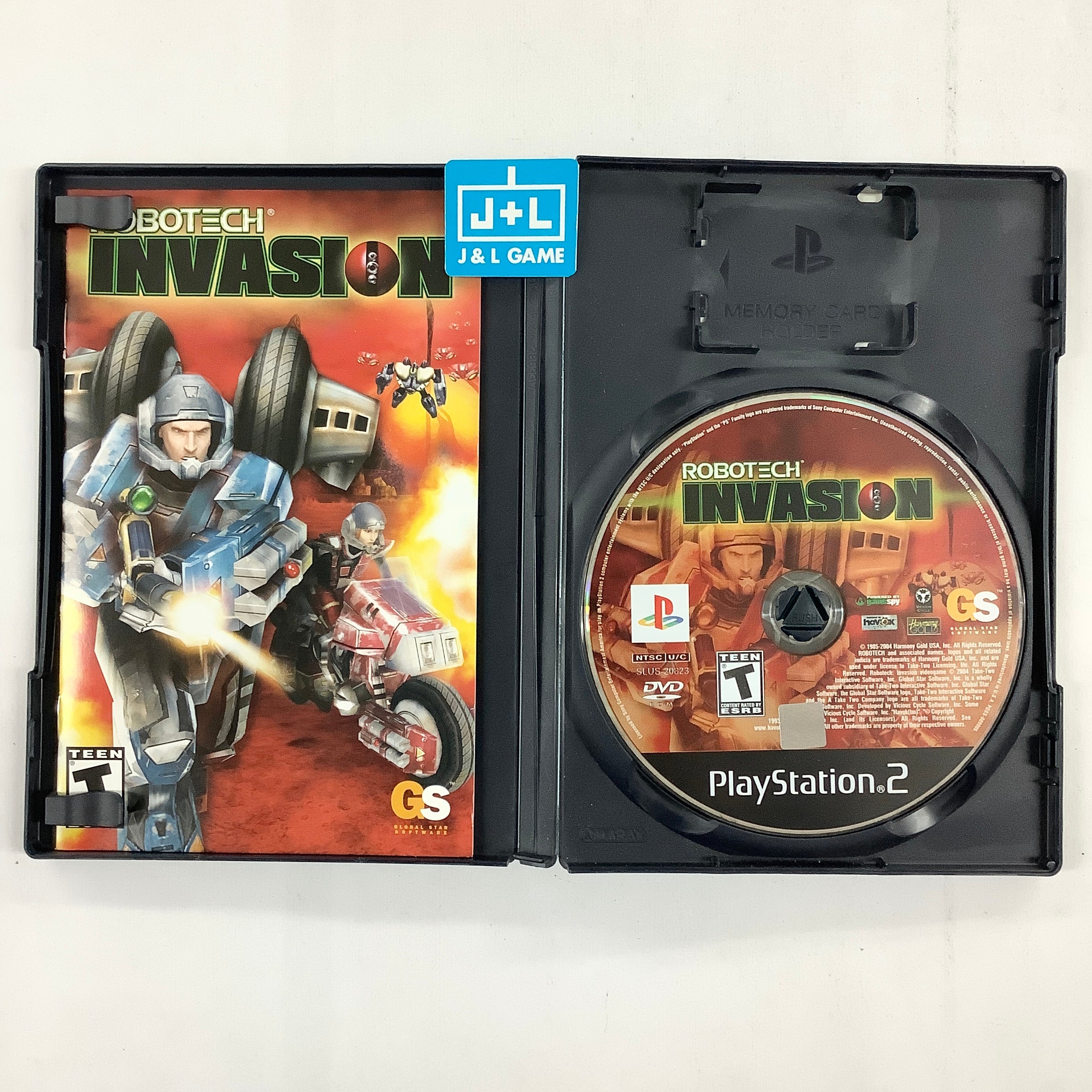 Robotech: Invasion - (PS2) PlayStation 2 [Pre-Owned] Video Games Global Star Software   