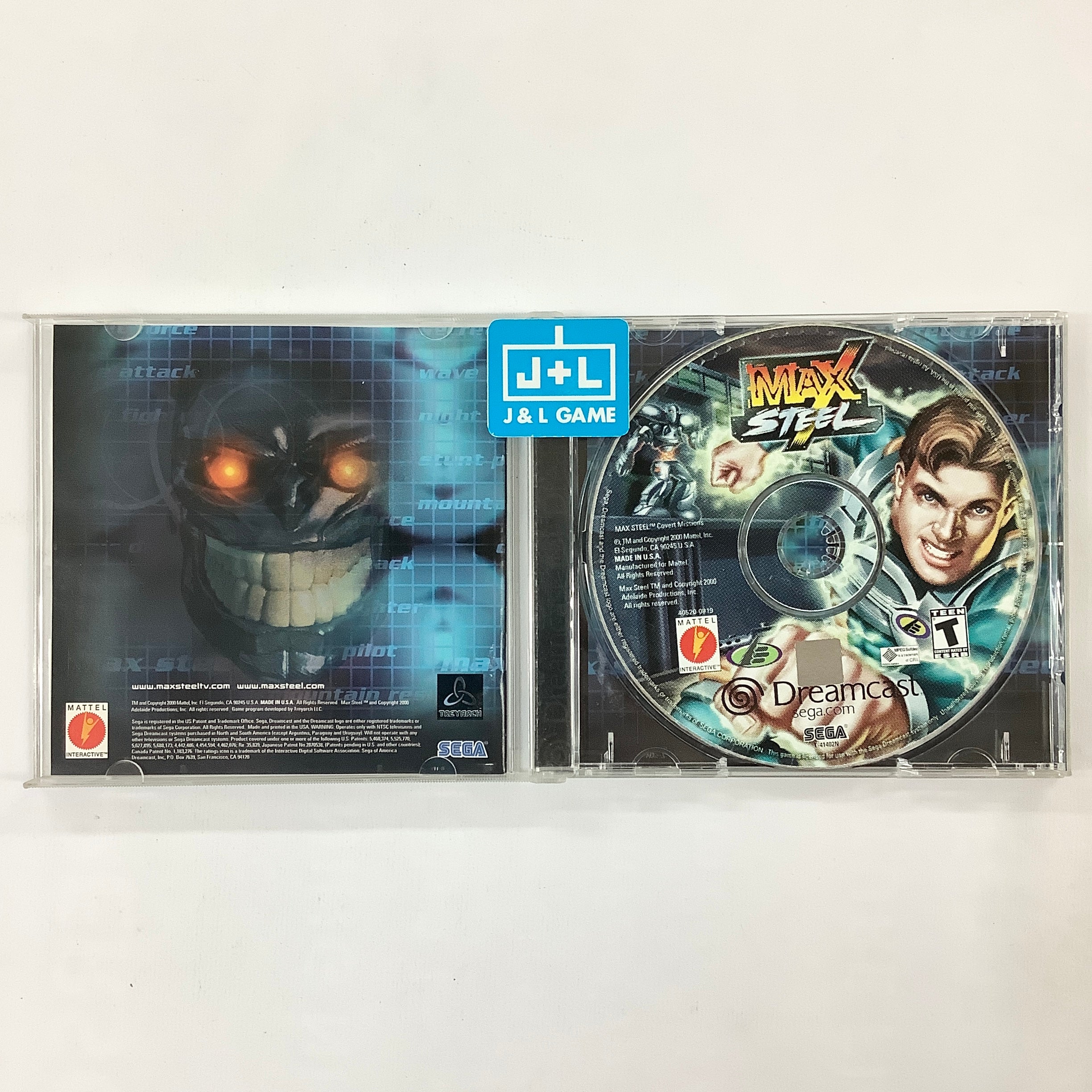 Max Steel - (DC) SEGA Dreamcast [Pre-Owned] Video Games Mattel   