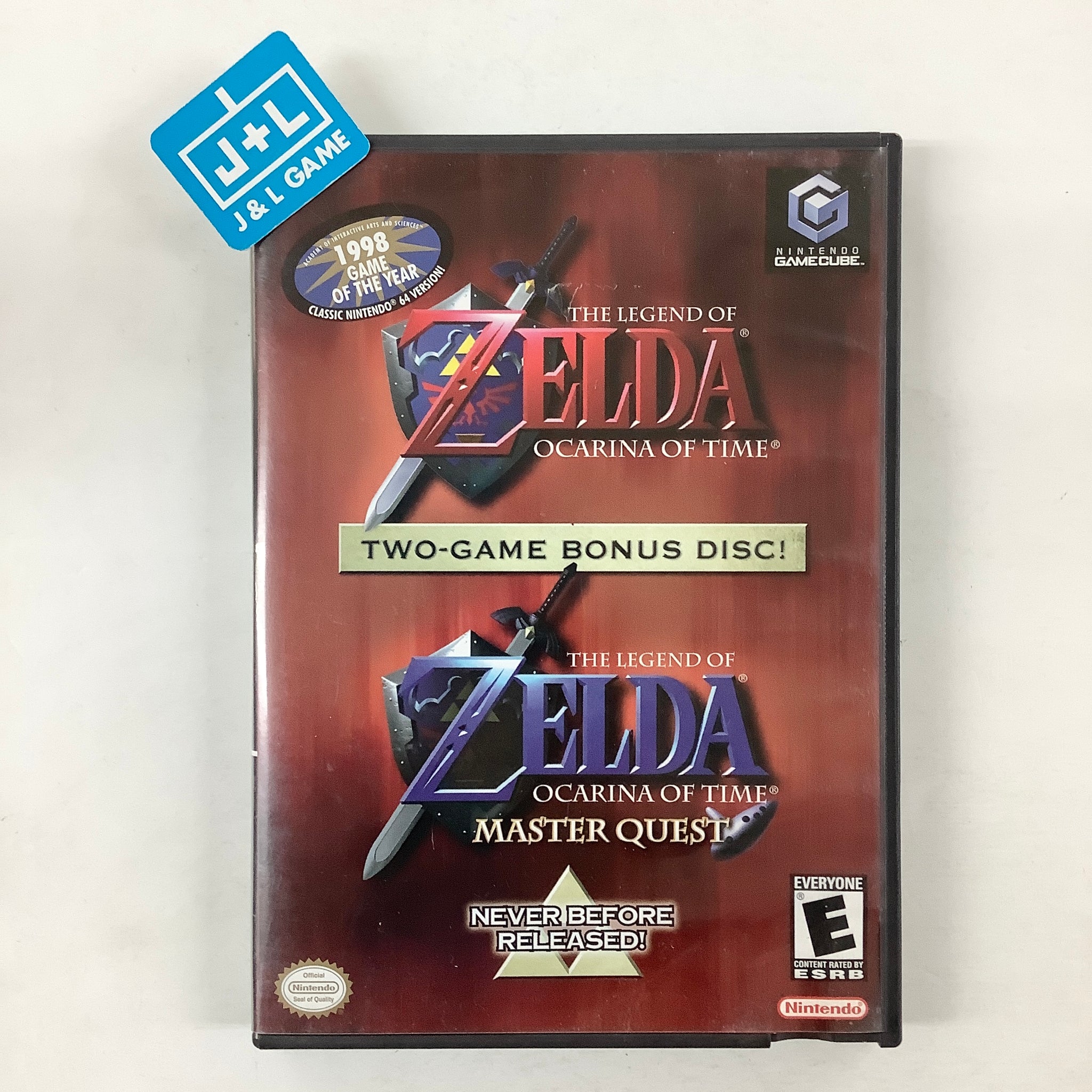 The Legend of Zelda: Ocarina of Time and Master Quest - Gamecube