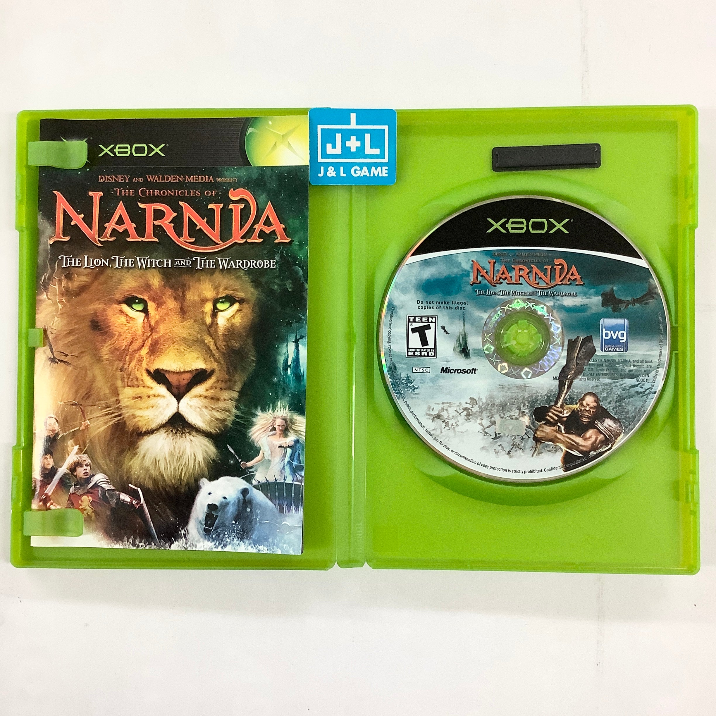 The Chronicles of Narnia: The Lion, The Witch and The Wardrobe - (XB) Xbox [Pre-Owned] Video Games Buena Vista Games   