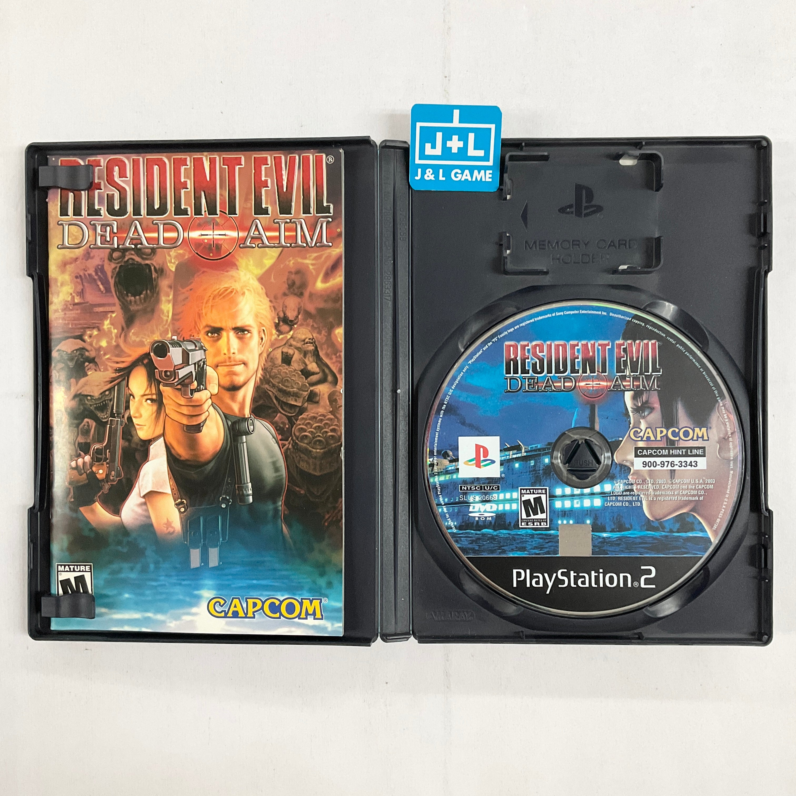 Resident Evil: Dead Aim - (PS2) PlayStation 2 [Pre-Owned] Video Games Capcom   