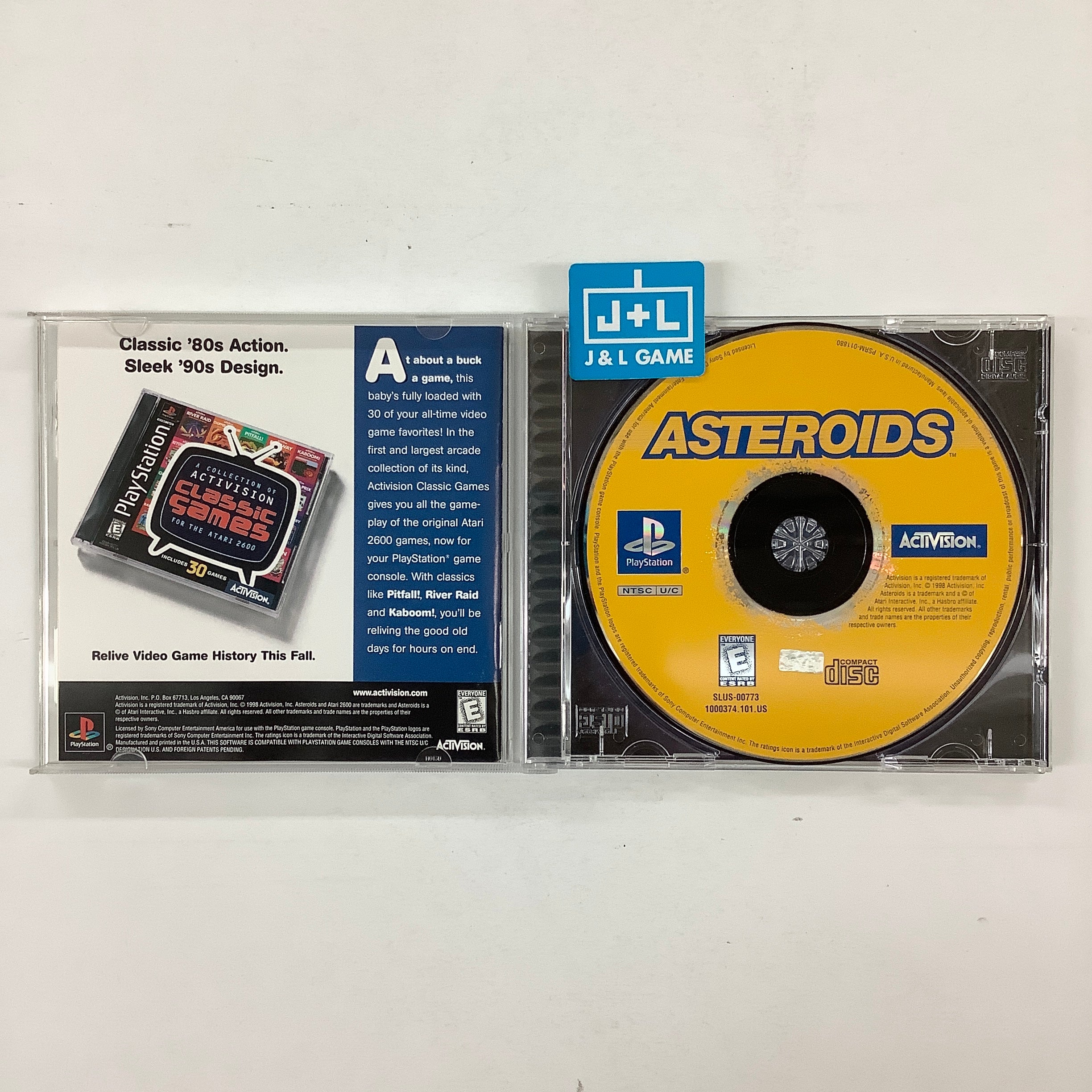 Asteroids - (PS1) PlayStation 1 [Pre-Owned] | J&L Game
