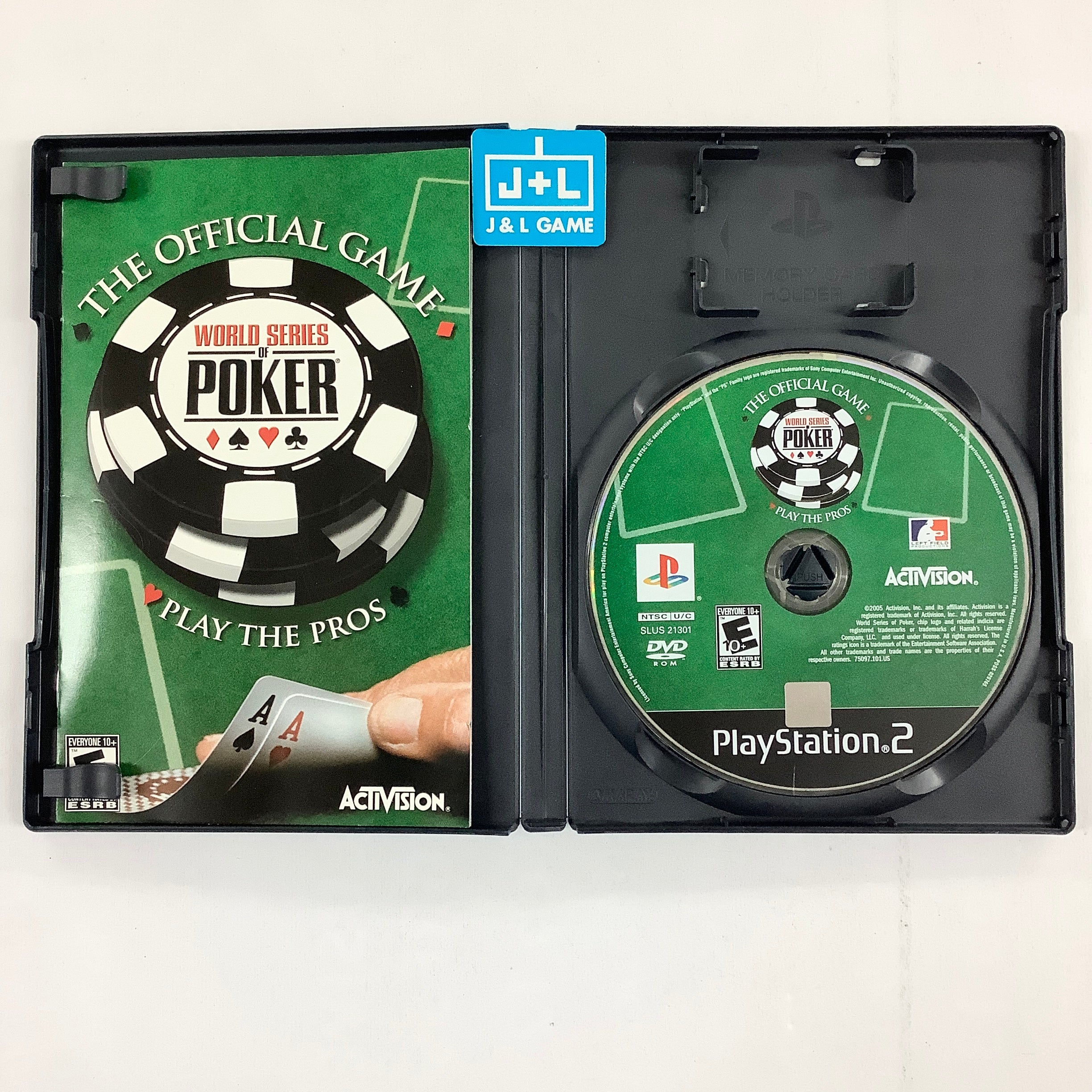 World Series of Poker - (PS2) PlayStation 2 [Pre-Owned] Video Games Activision   