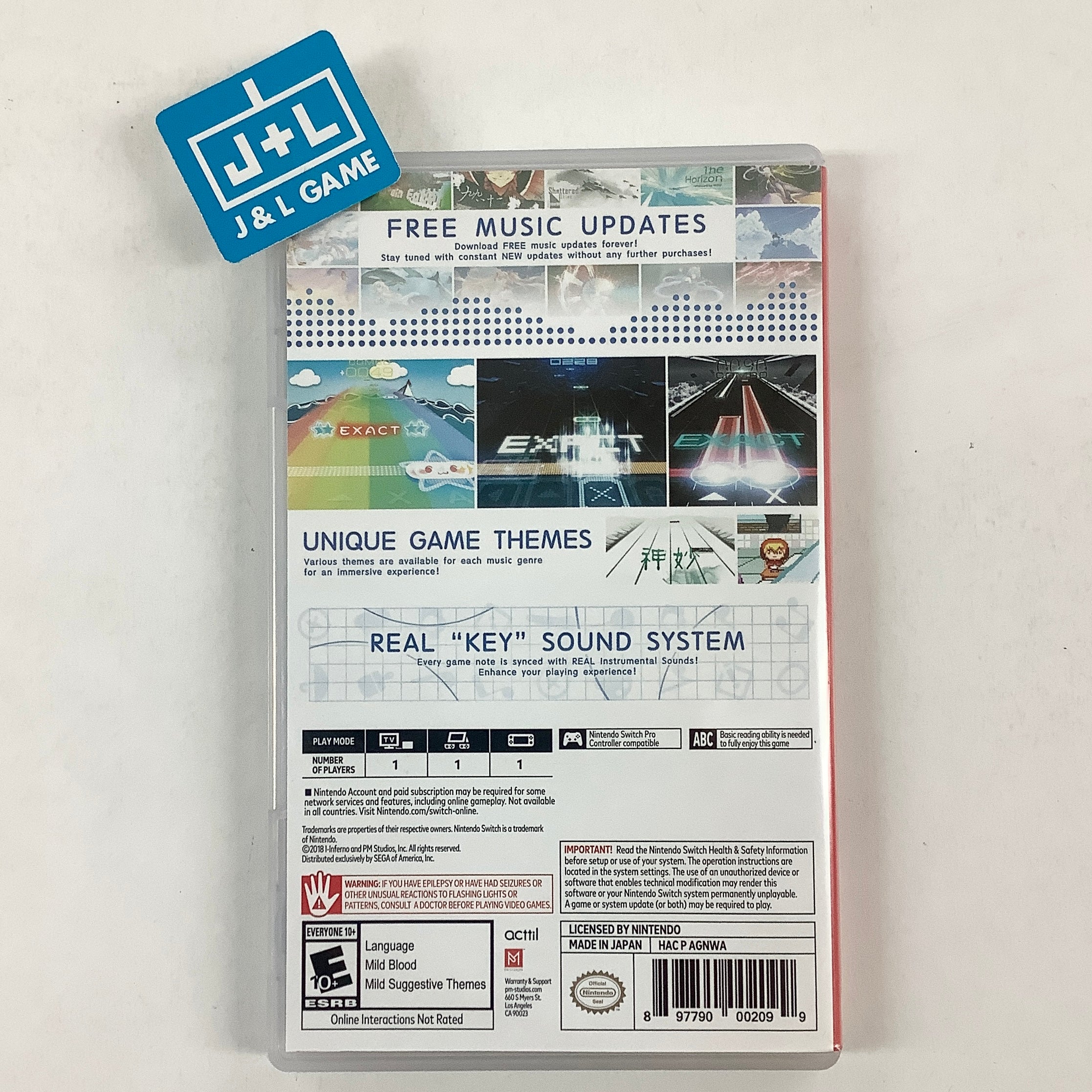 MUSYNX (Limited Cover) - (NSW) Nintendo Switch [UNBOXING] Video Games PM Studios   