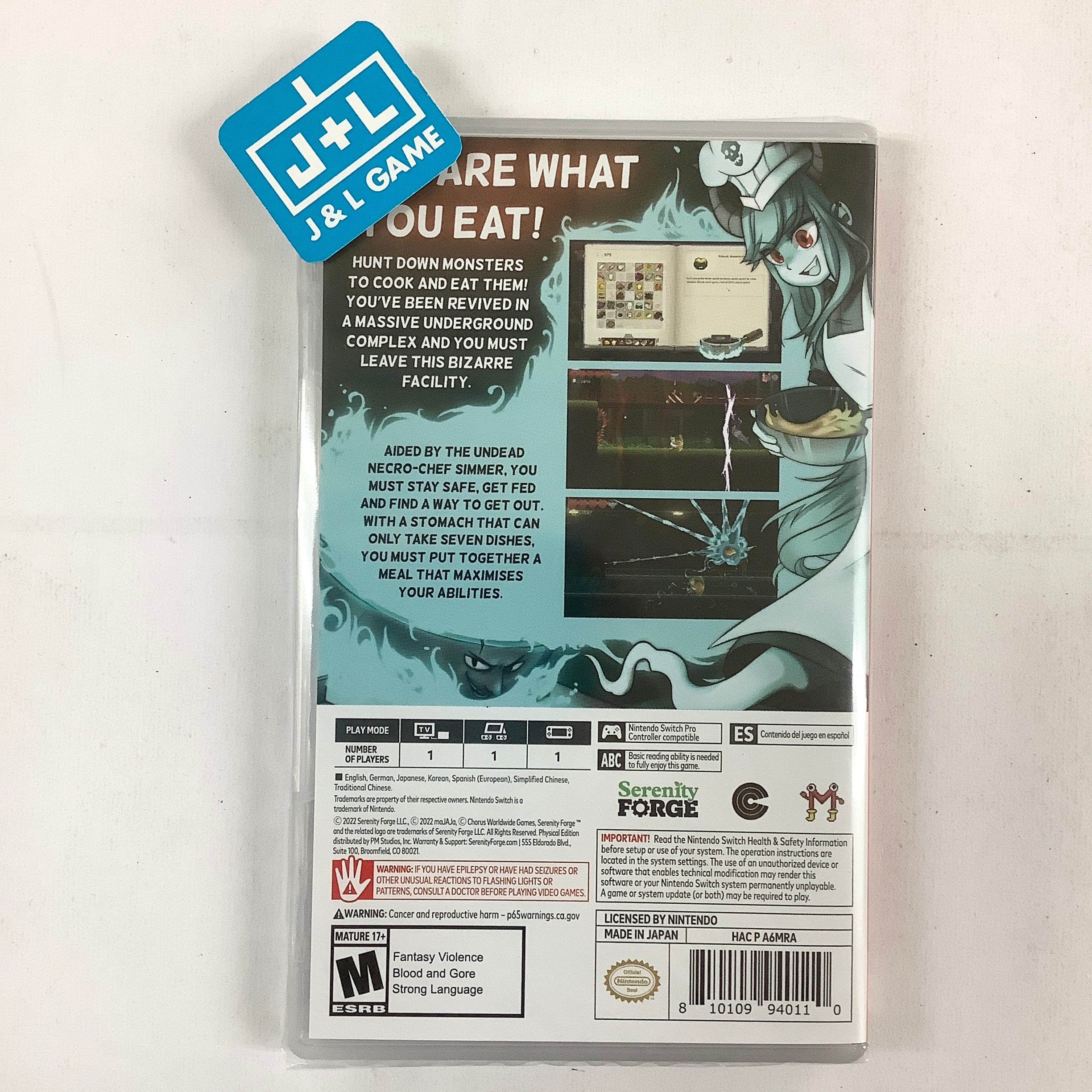 Dungeon Munchies - (NSW) Nintendo Switch Video Games Serenity Forge   