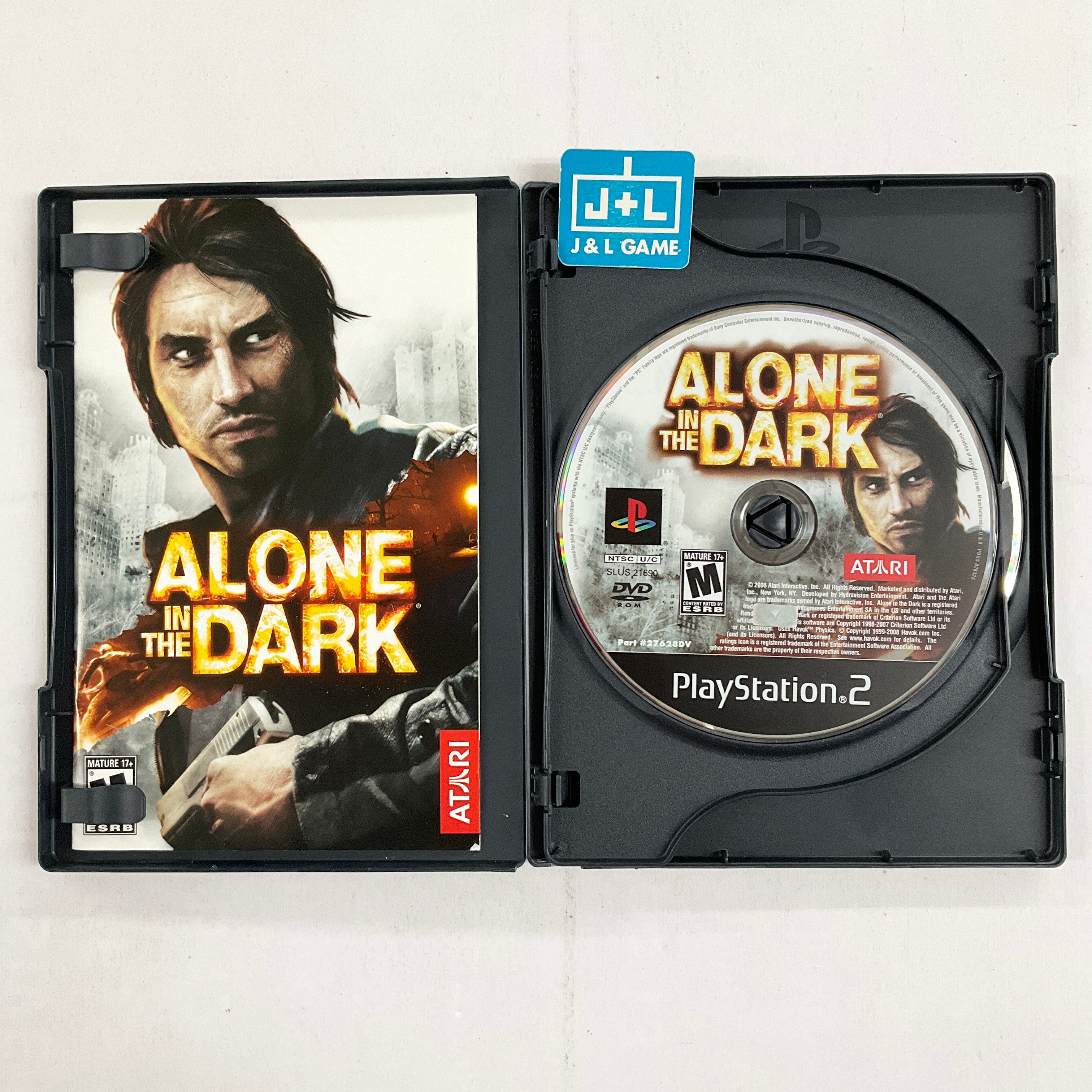 Alone In The Dark CD1 - Sony PS1 - Jeu Seul En état De Marche (compatible PS2/PS3)
