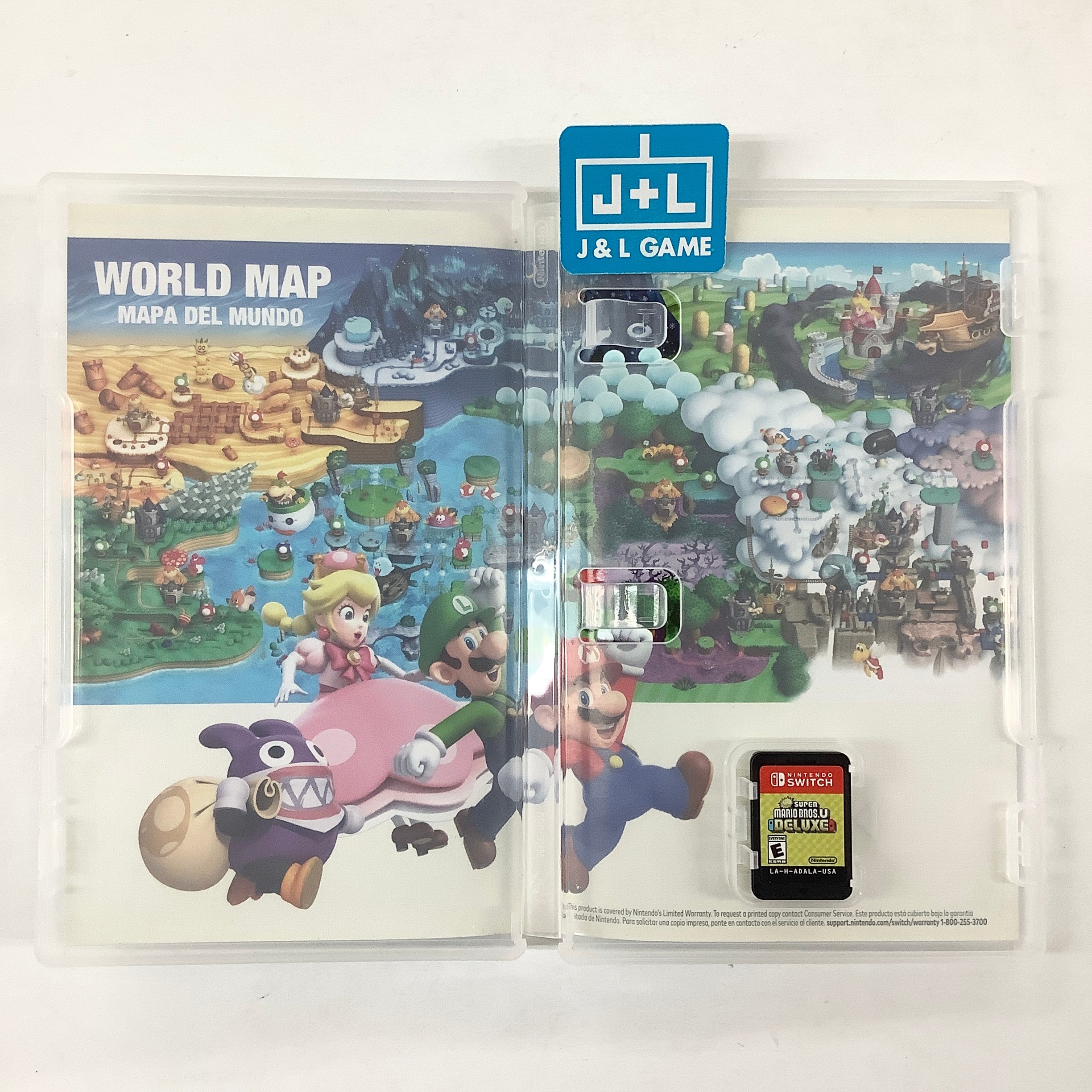 New Super Mario Bros. U Deluxe - (NSW) Nintendo Switch [Pre-Owned] Video Games Nintendo   