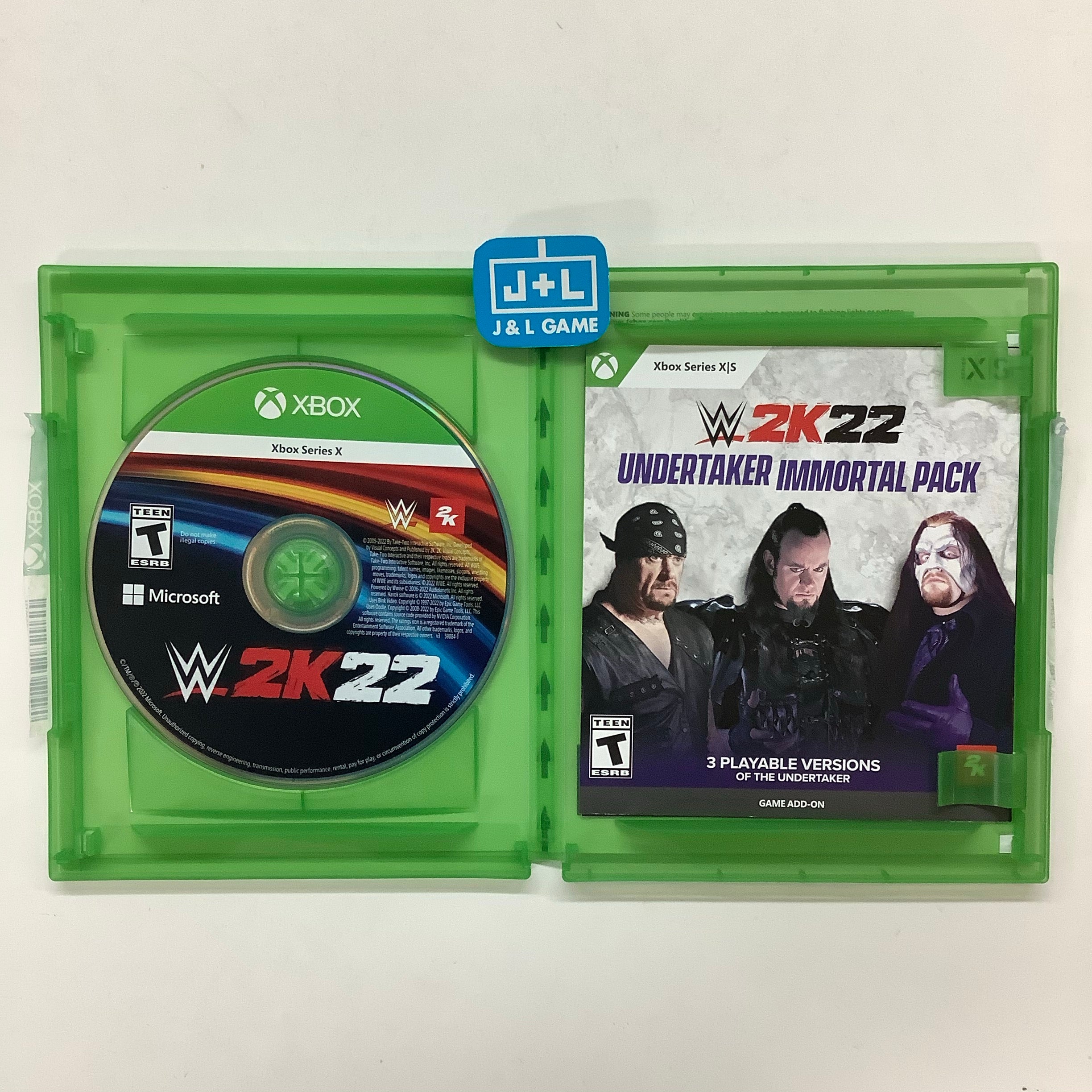 WWE 2K22 - (XSX) Xbox Series X [UNBOXING] Video Games 2K   
