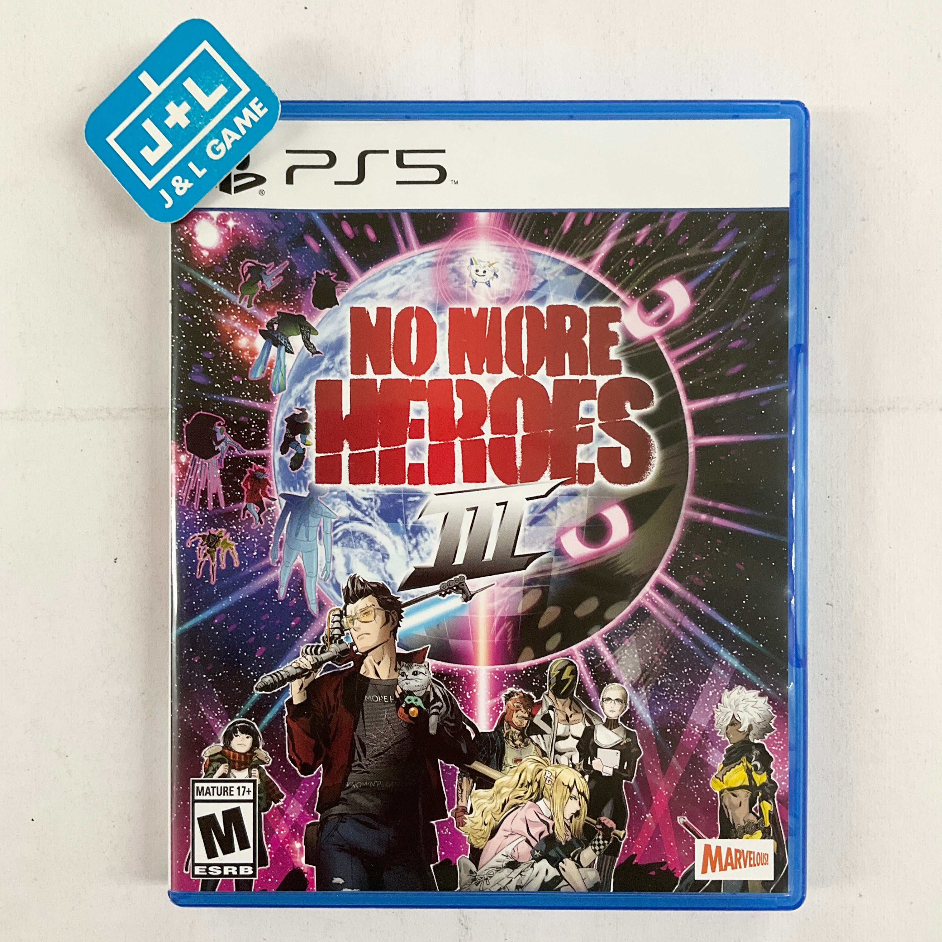 No More Heroes 3 – Day 1 Edition - (PS5) PlayStation 5 [UNBOXING] Video Games Xseed   