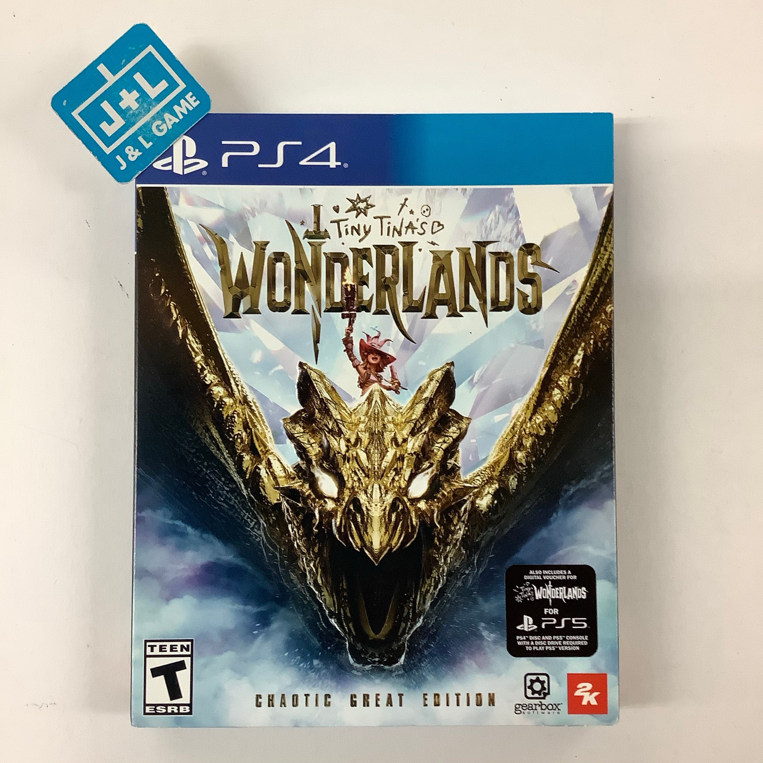 Tiny Tina's Wonderlands (Chaotic Great Edition) - (PS4) PlayStation 4 Video Games 2K Games   