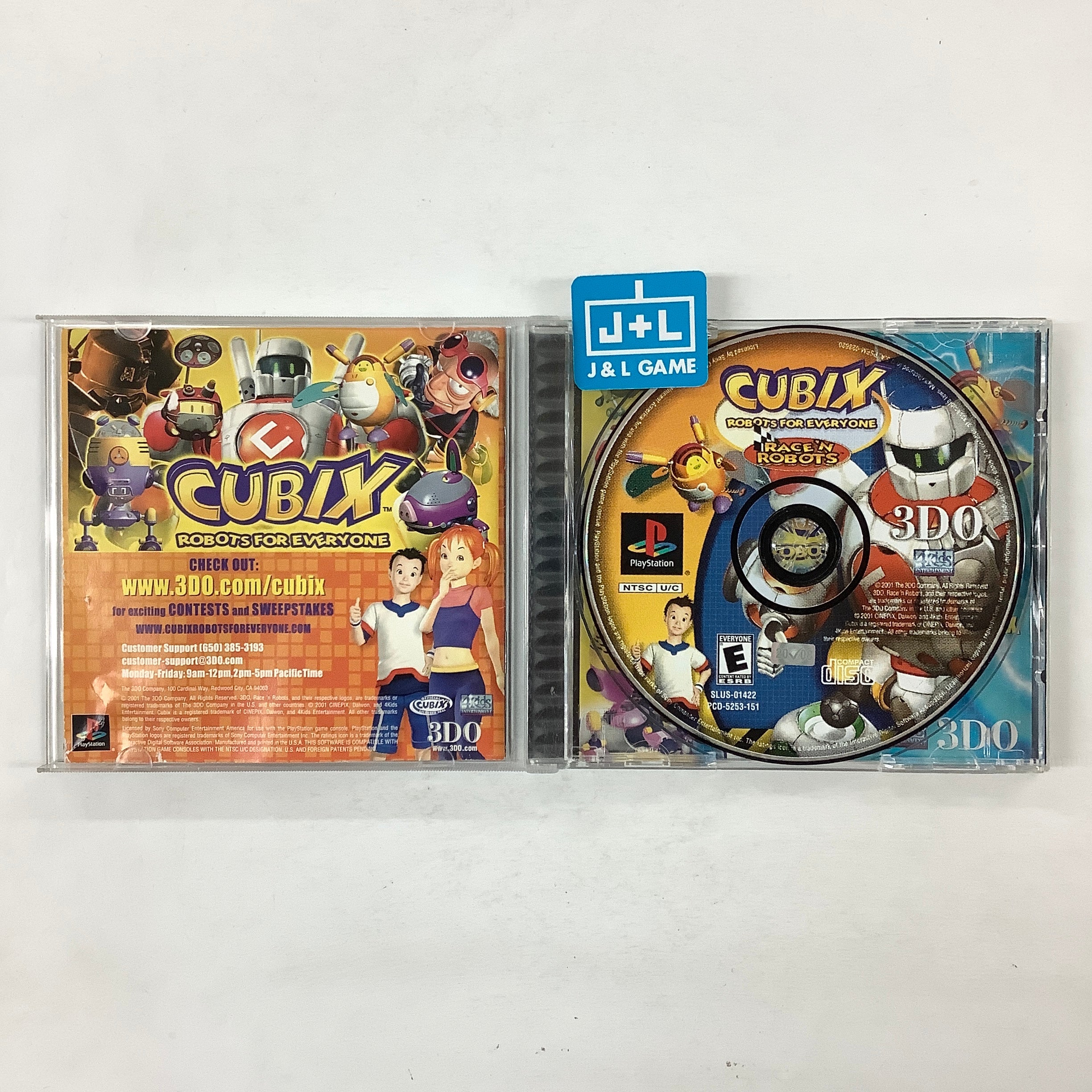 Cubix: Robots For Everyone - Race 'N Robots - (PS1) PlayStation 1 [Pre-Owned] Video Games 3DO   