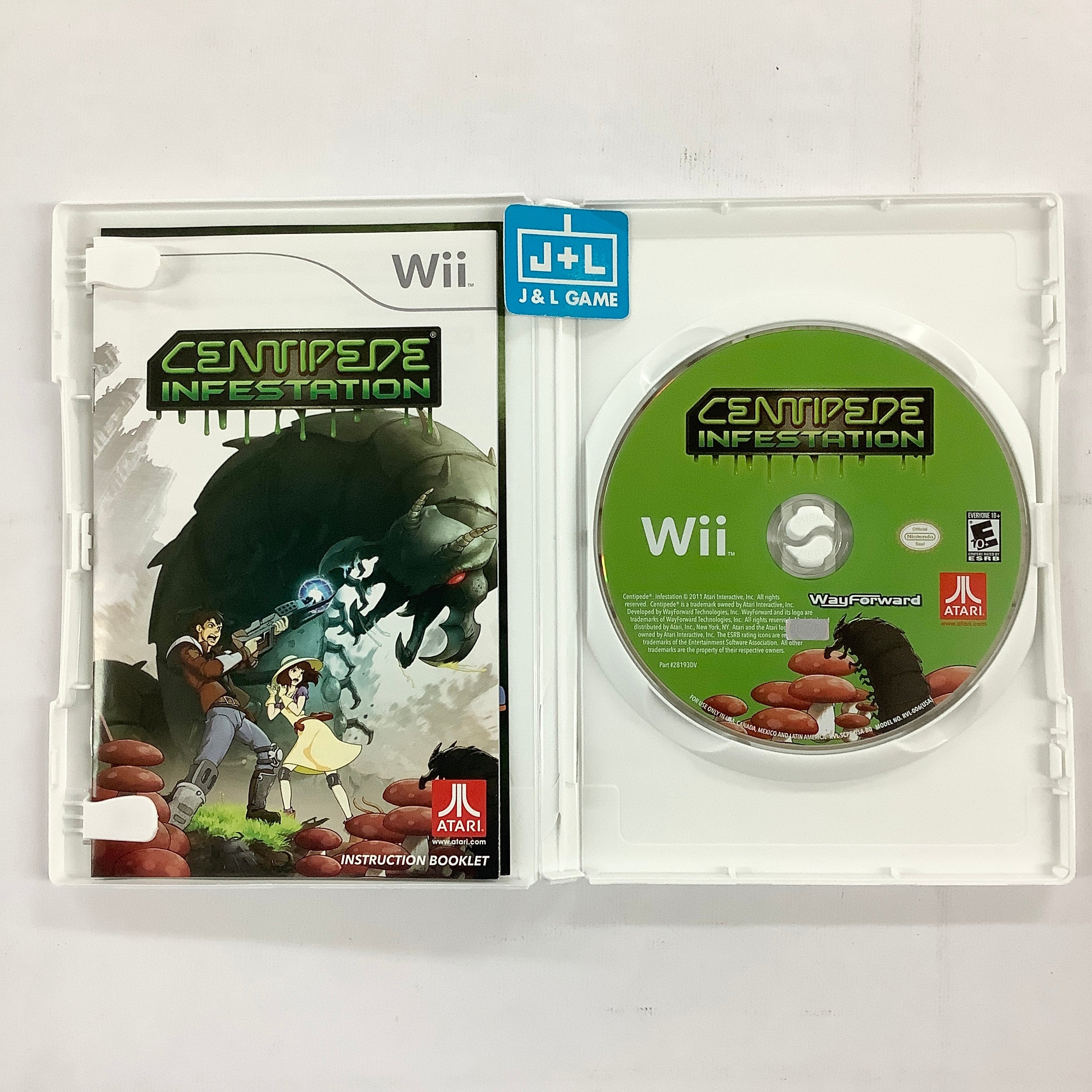 Centipede: Infestation - Nintendo Wii [Pre-Owned] Video Games Atari SA   