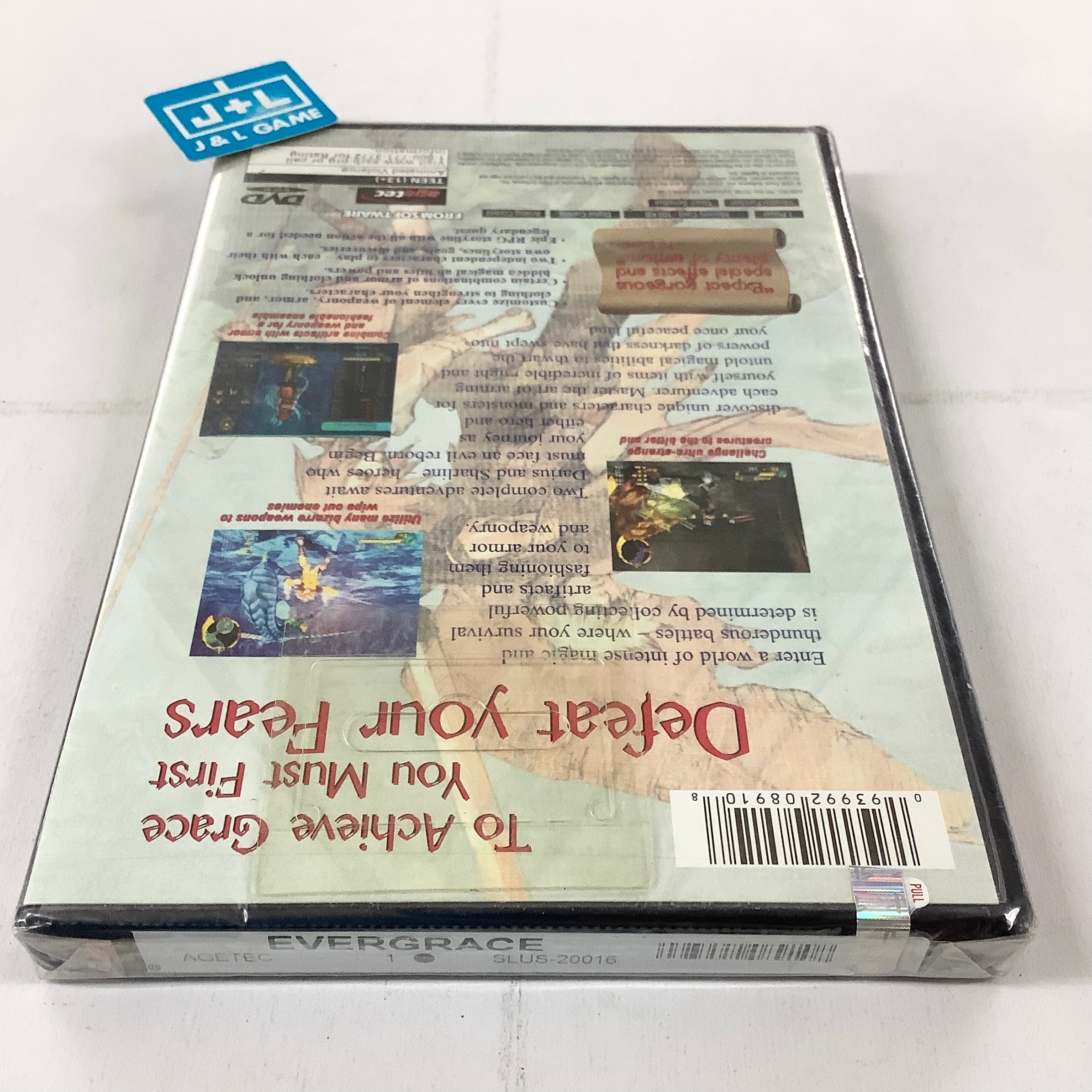 Evergrace - (PS2) PlayStation 2 Video Games From Software   