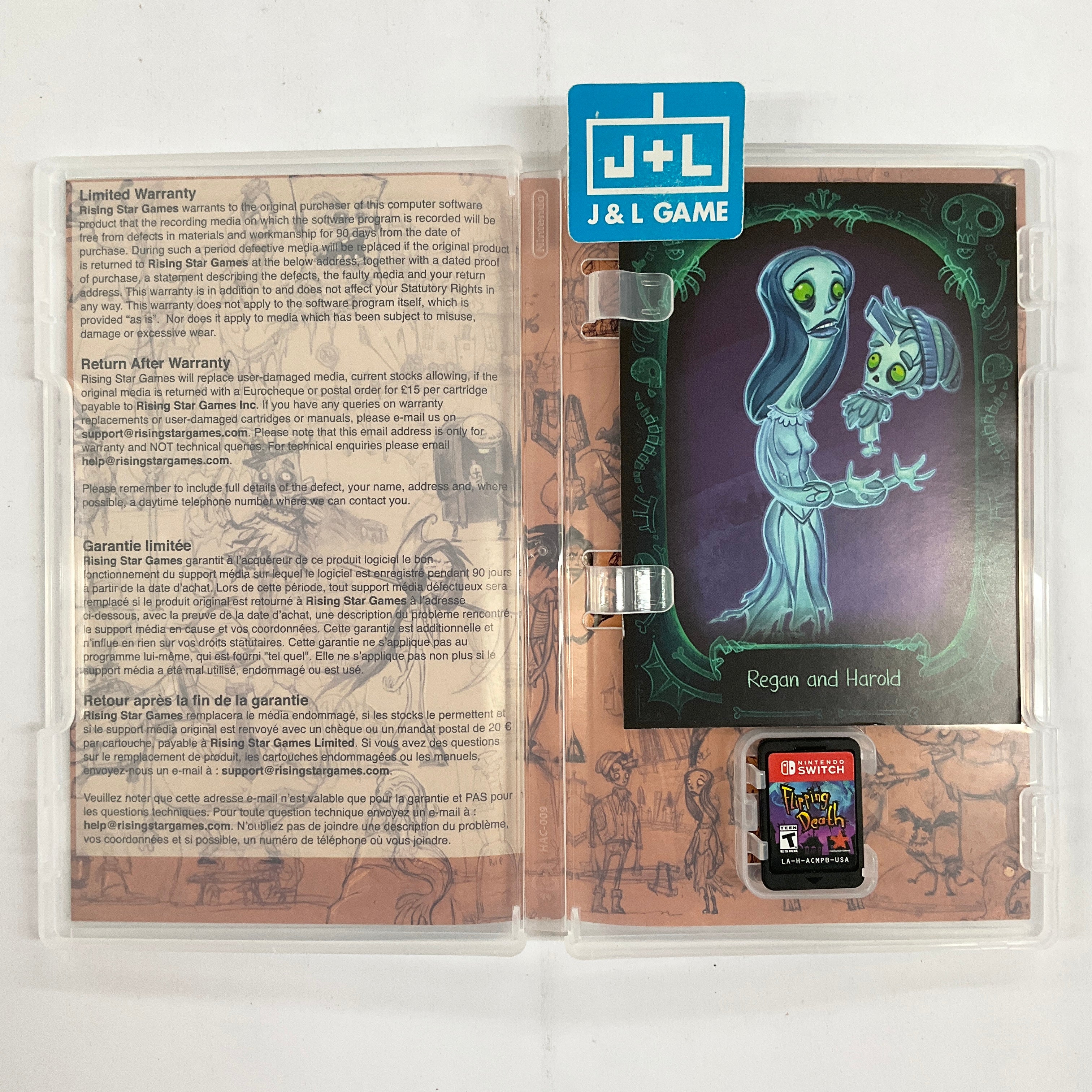 Flipping Death - (NSW) Nintendo Switch [Pre-Owned] Video Games Rising Star Games   