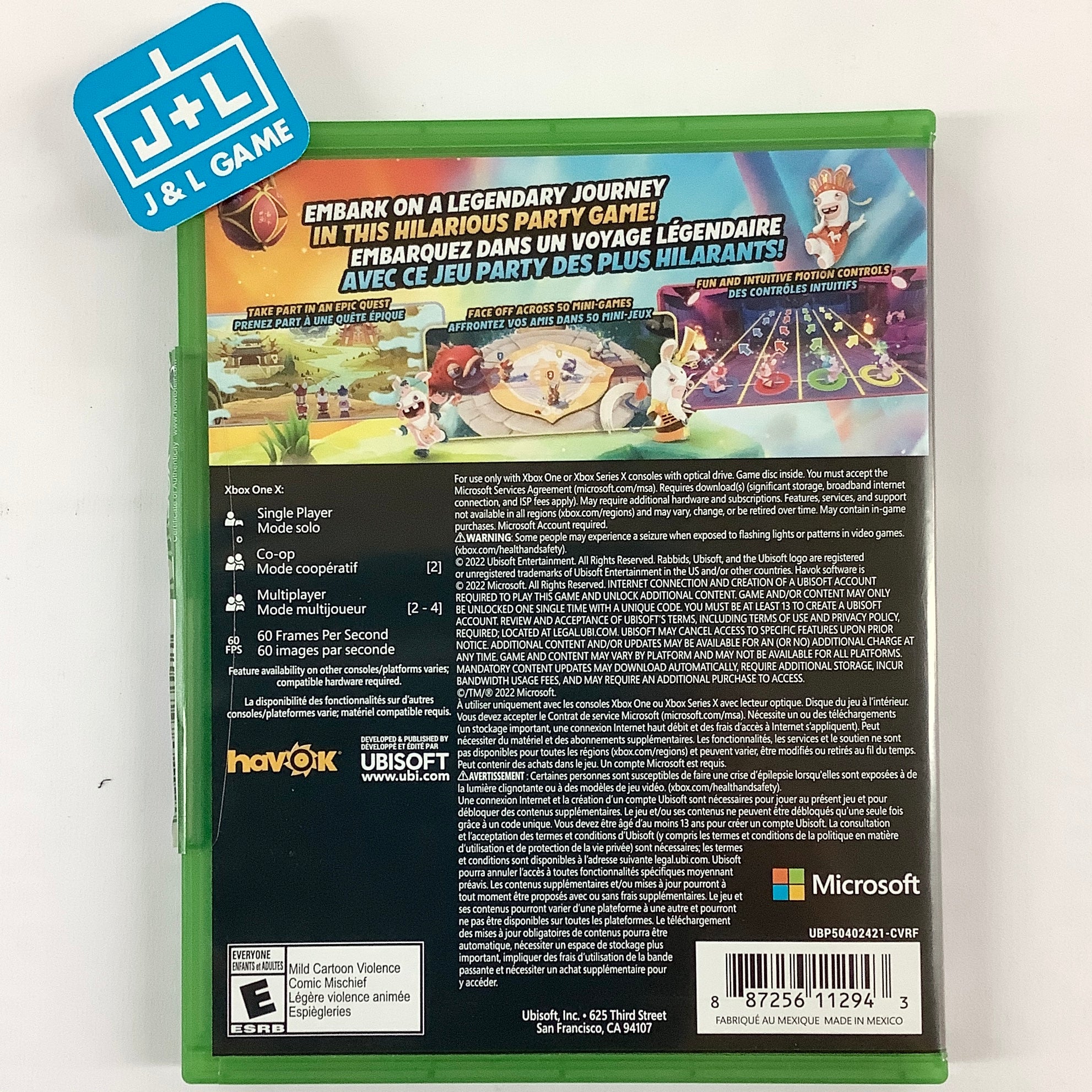 Rabbids: Party of Legends - (XB1) Xbox One [UNBOXING] Video Games Ubisoft   