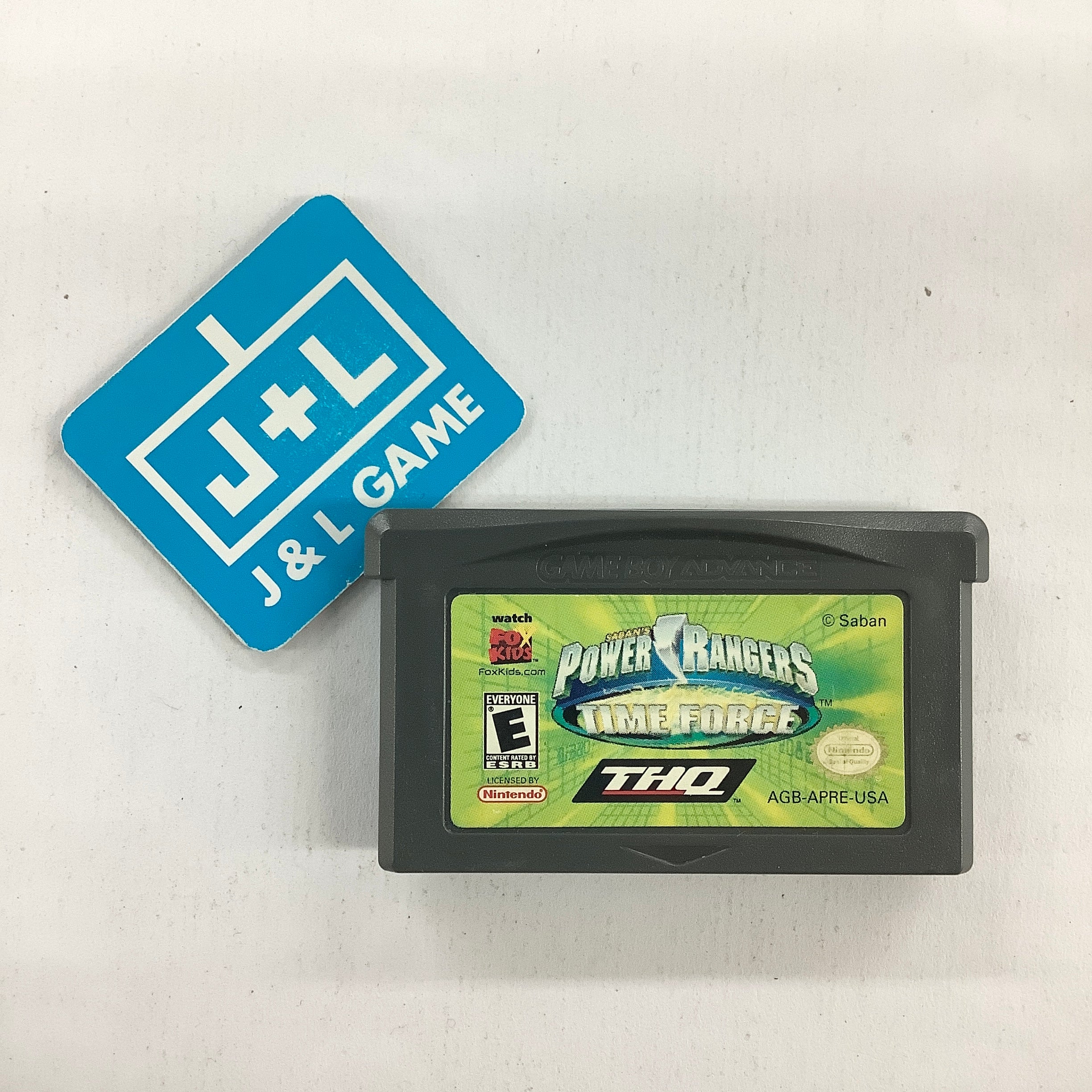 Power Rangers: Time Force - (GBA) Game Boy Advance [Pre-Owned] Video Games THQ   