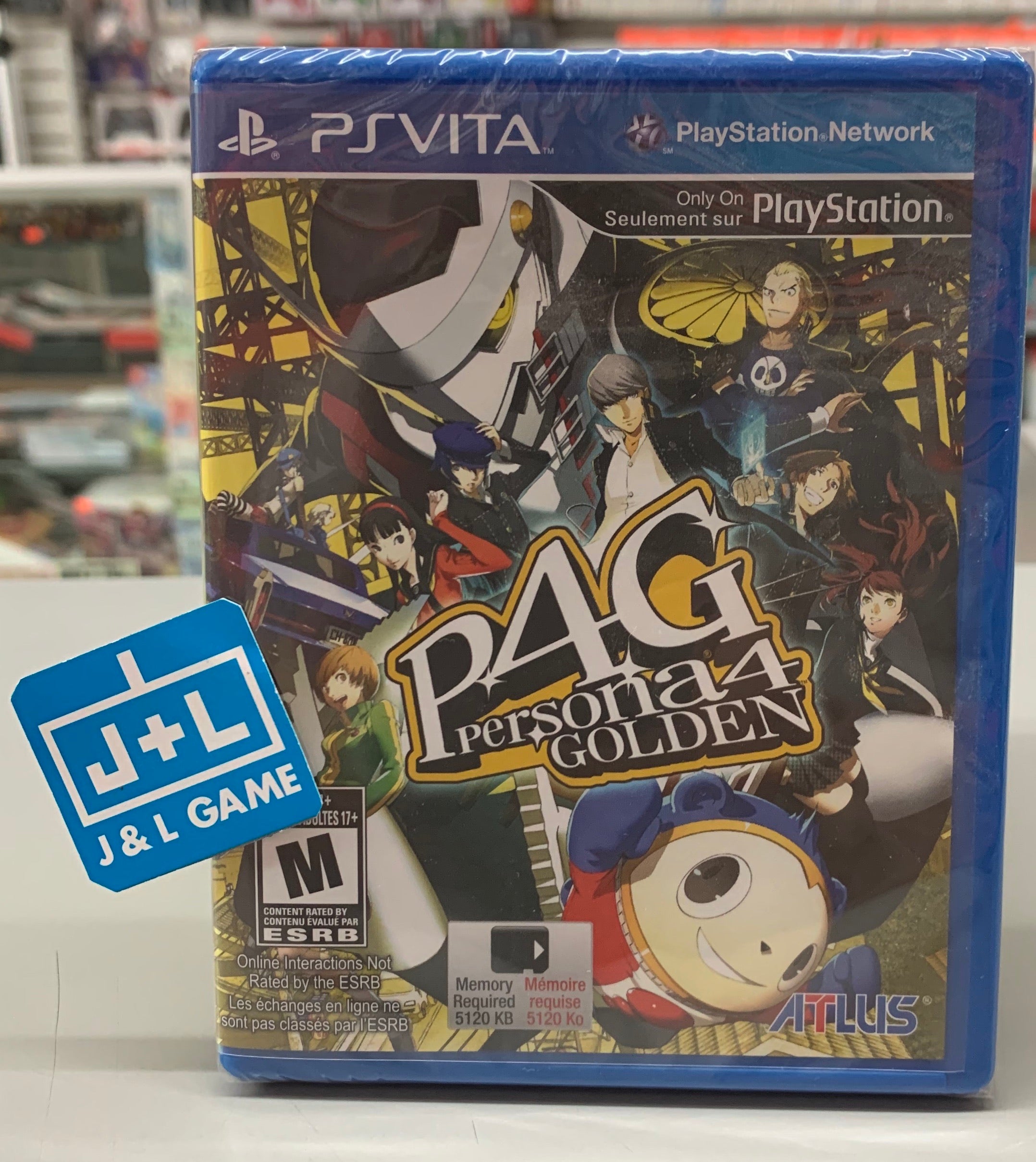 Persona 4 Golden - (PSV) PlayStation Vita Video Games Atlus   