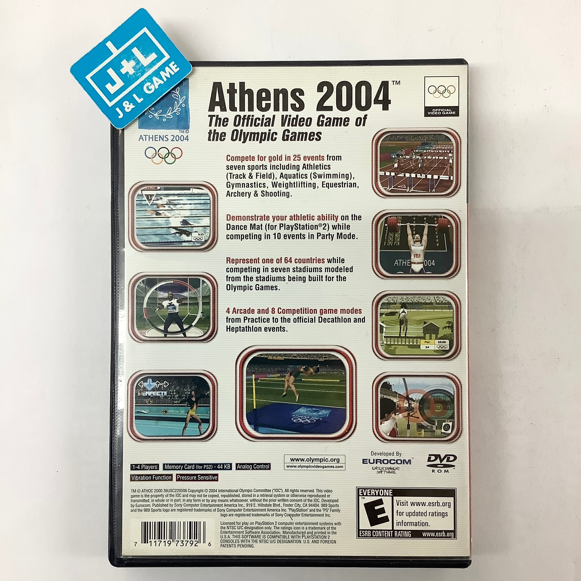Athens 2004 - (PS2) PlayStation 2 [Pre-Owned] | J&L Game