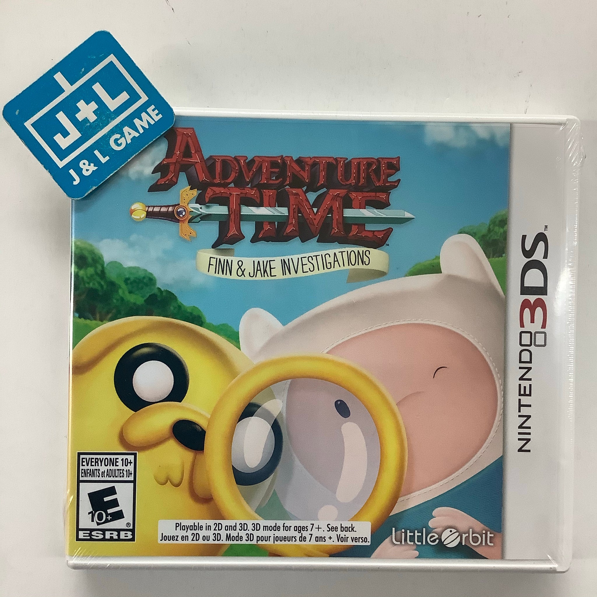 Adventure Time: Finn and Jake Investigations - Nintendo 3DS Video Games Little Orbit   