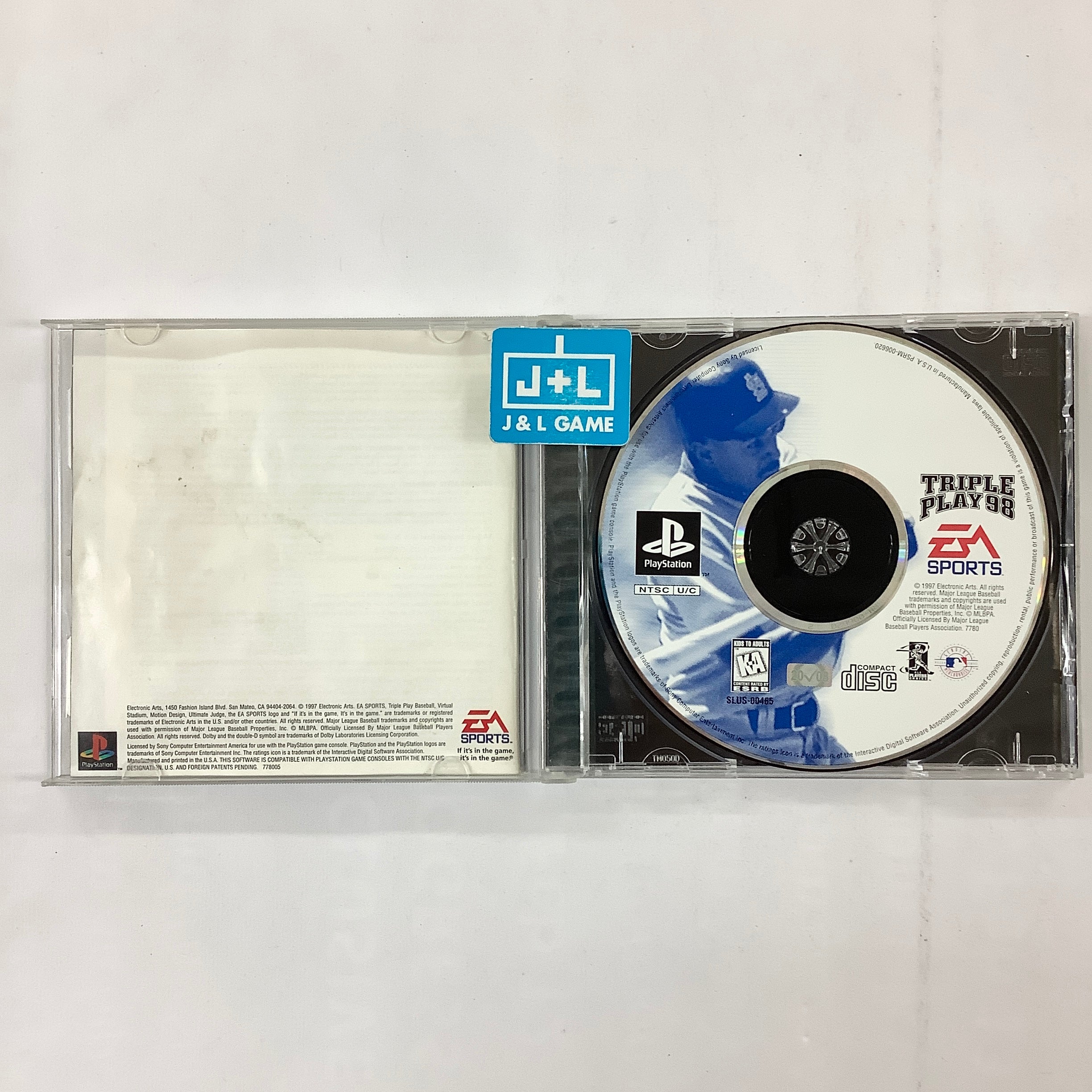 Triple Play 98 - (PS1) PlayStation 1 [Pre-Owned] Video Games Electronic Arts   