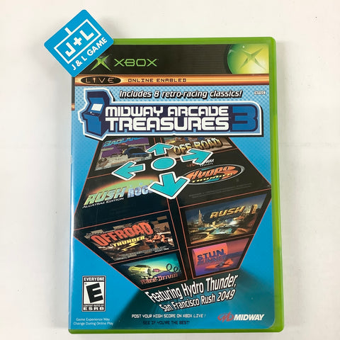 Midway Arcade Treasures 3 - (XB) Xbox [Pre-Owned] Video Games Midway   