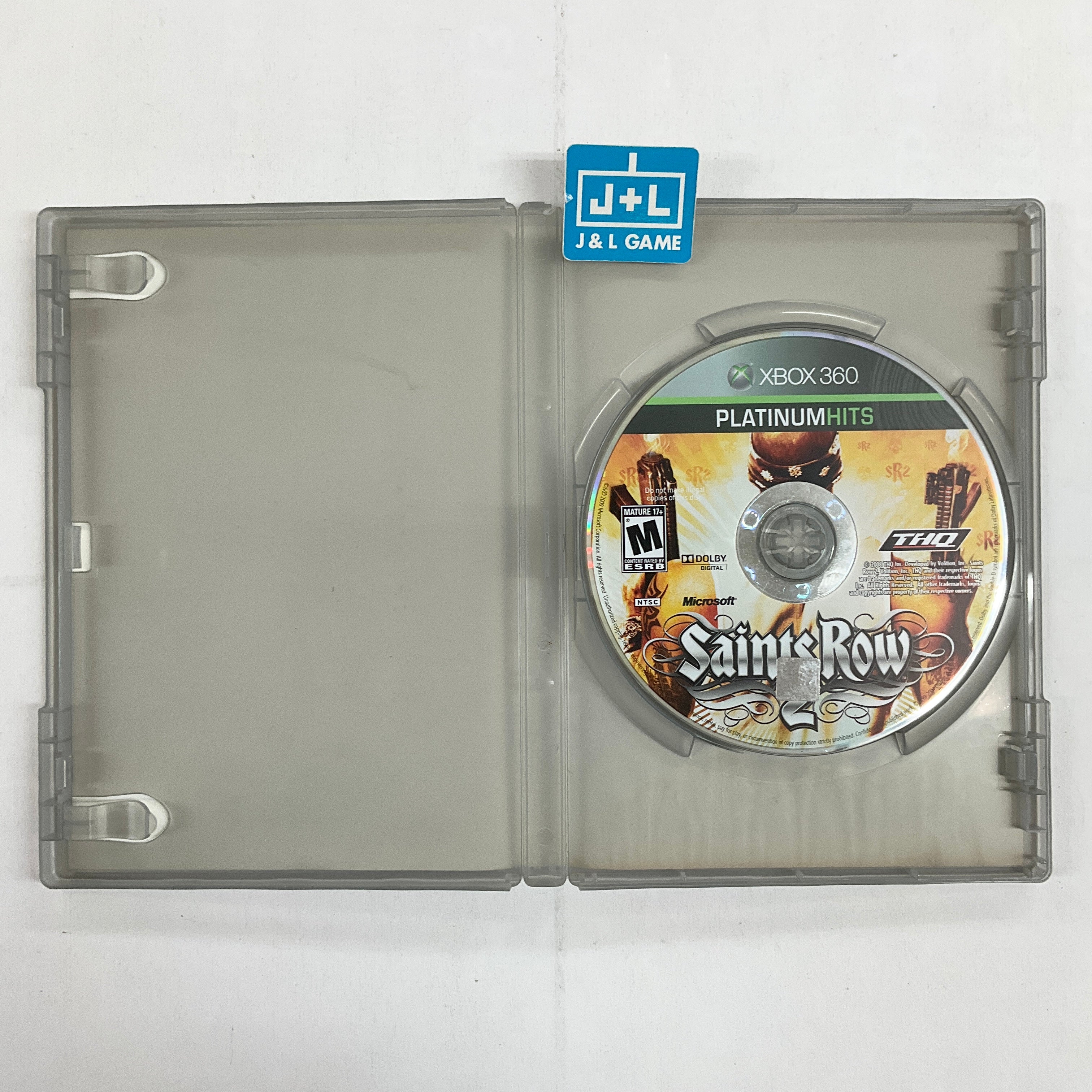 Saints Row 2 (Platinum Hits) - Xbox 360 [Pre-Owned] Video Games THQ   