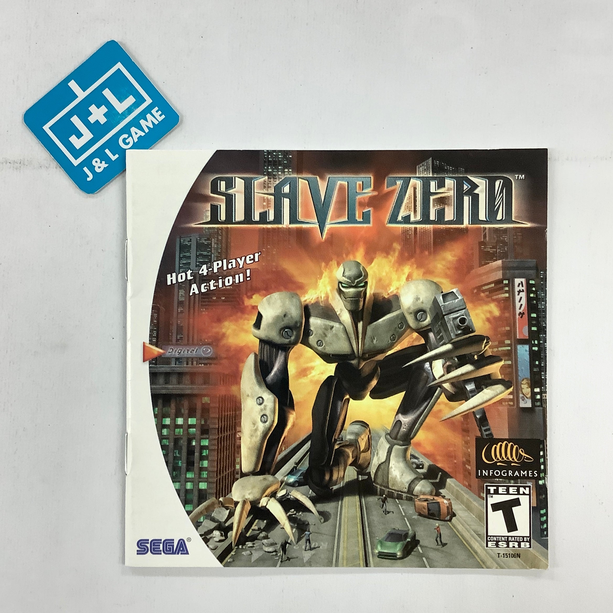 Slave Zero - (DC) SEGA Dreamcast [Pre-Owned] Video Games Infogrames   