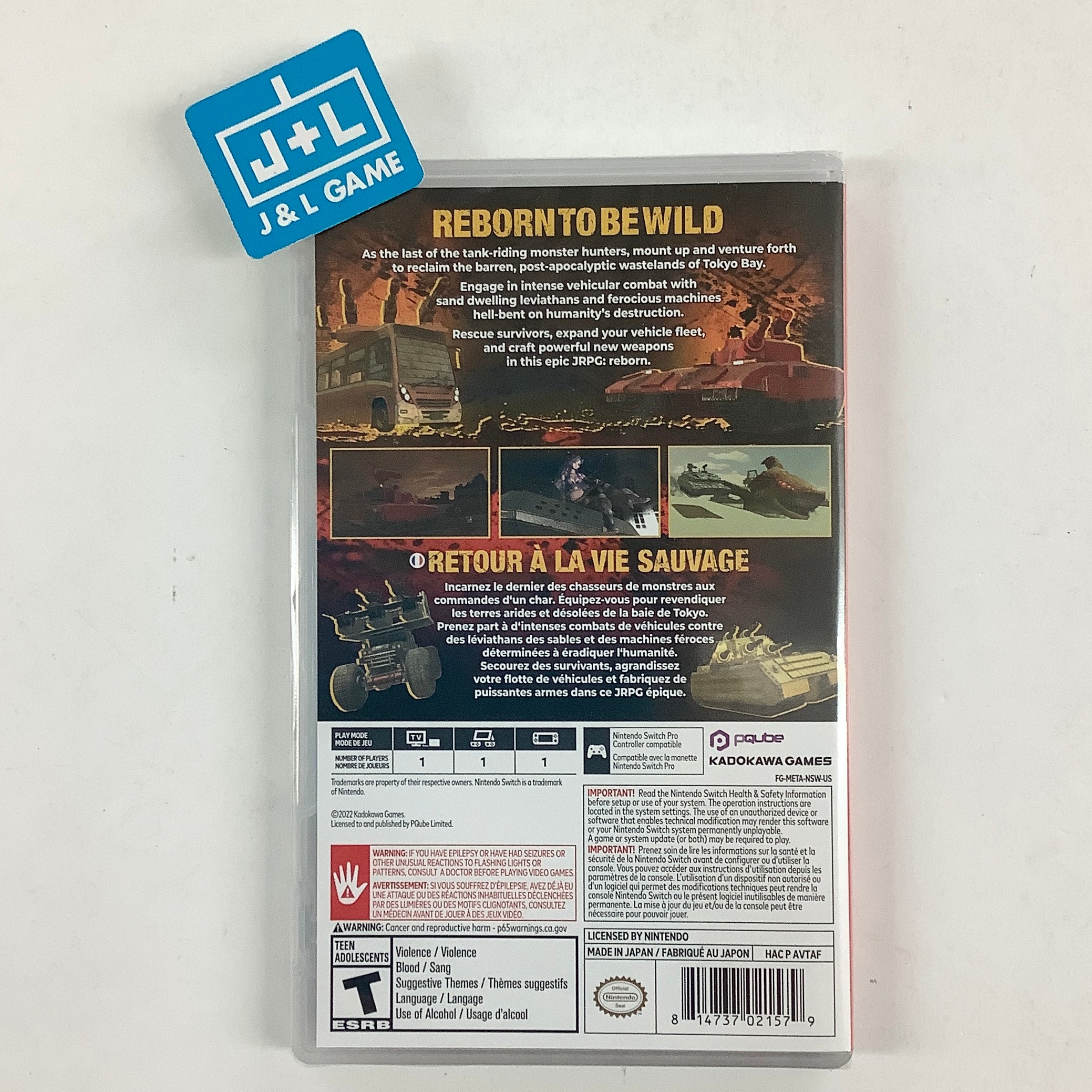 Metal Max Xeno Reborn - (NSW) Nintendo Switch Video Games PQube   