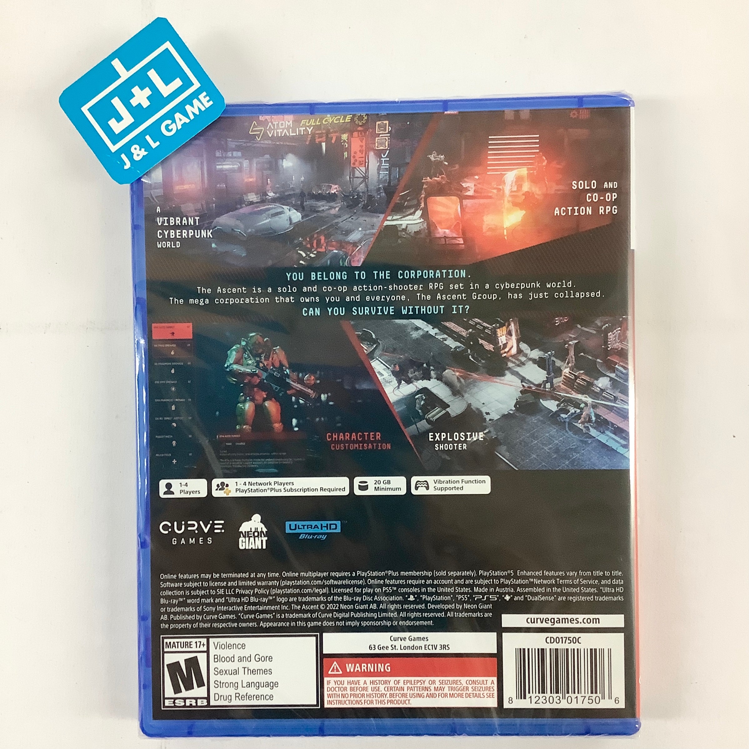 The Ascent - (PS5) PlayStation 5 Video Games Curve Digital   