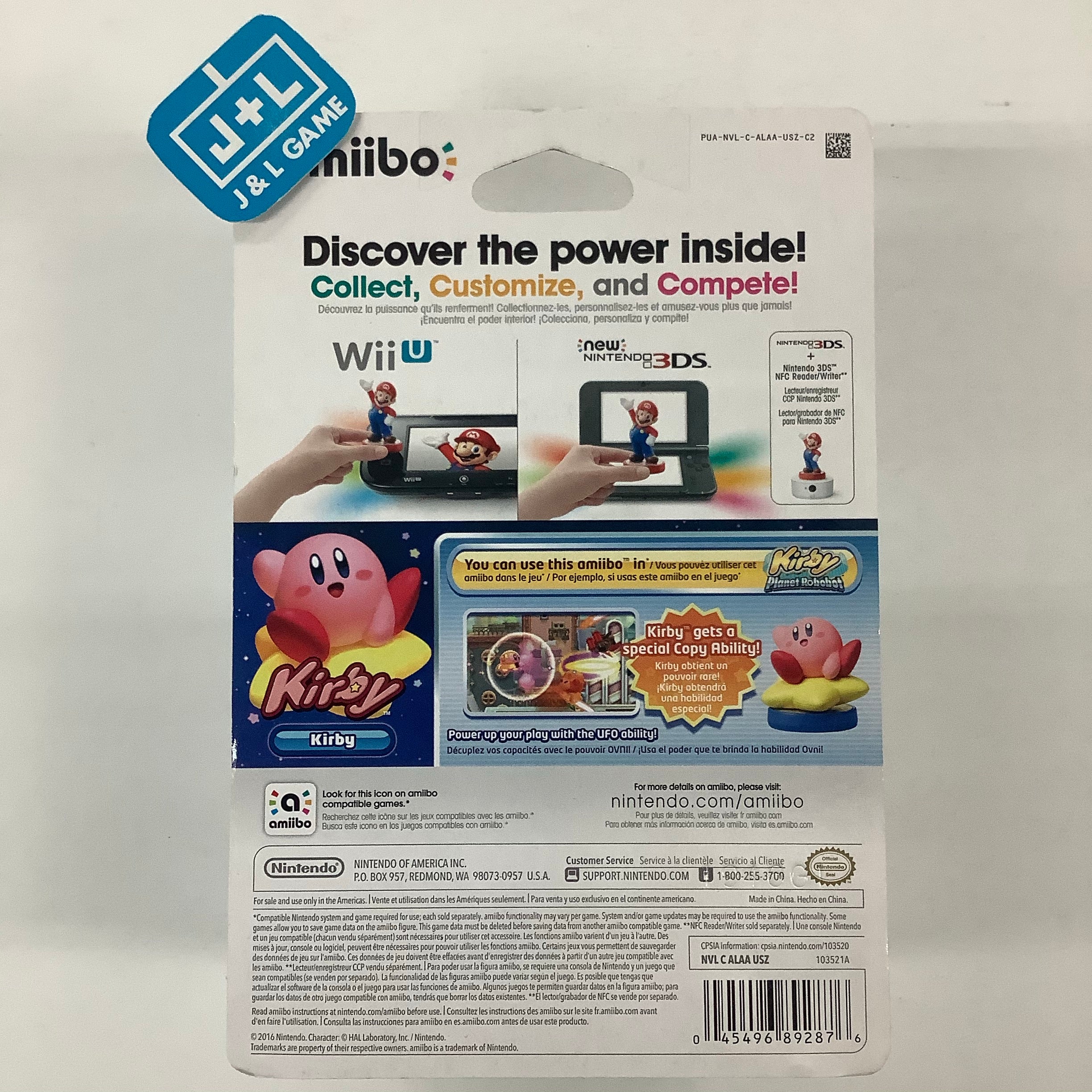 Kirby (Kirby series) - Nintendo 3DS Amiibo Amiibo Nintendo   