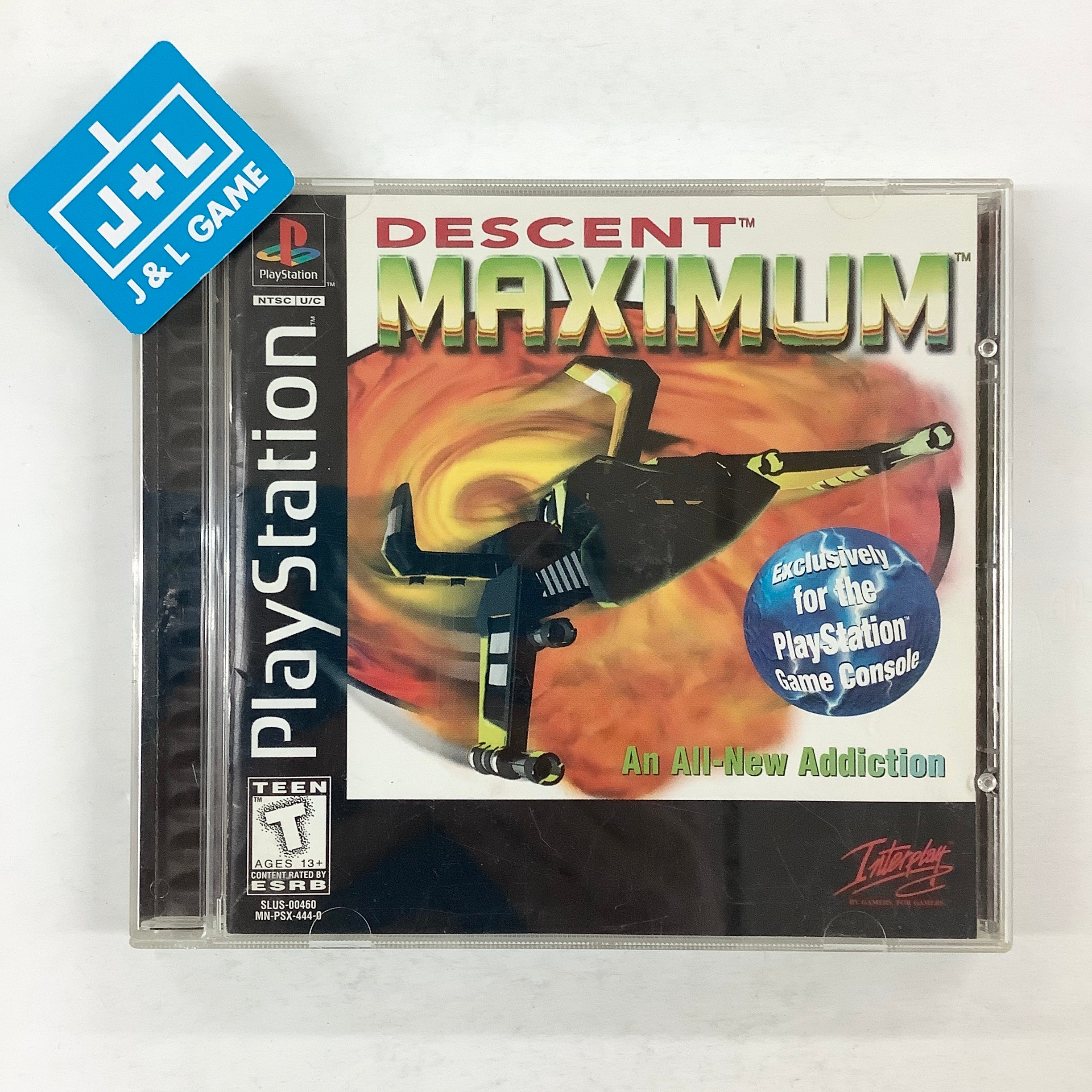 Descent Maximum - (PS1) PlayStation 1 [Pre-Owned] Video Games Interplay   