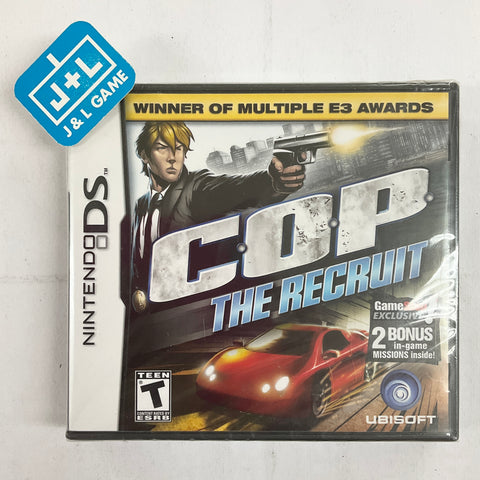 C.O.P.: The Recruit - (NDS) Nintendo DS Video Games Ubisoft   