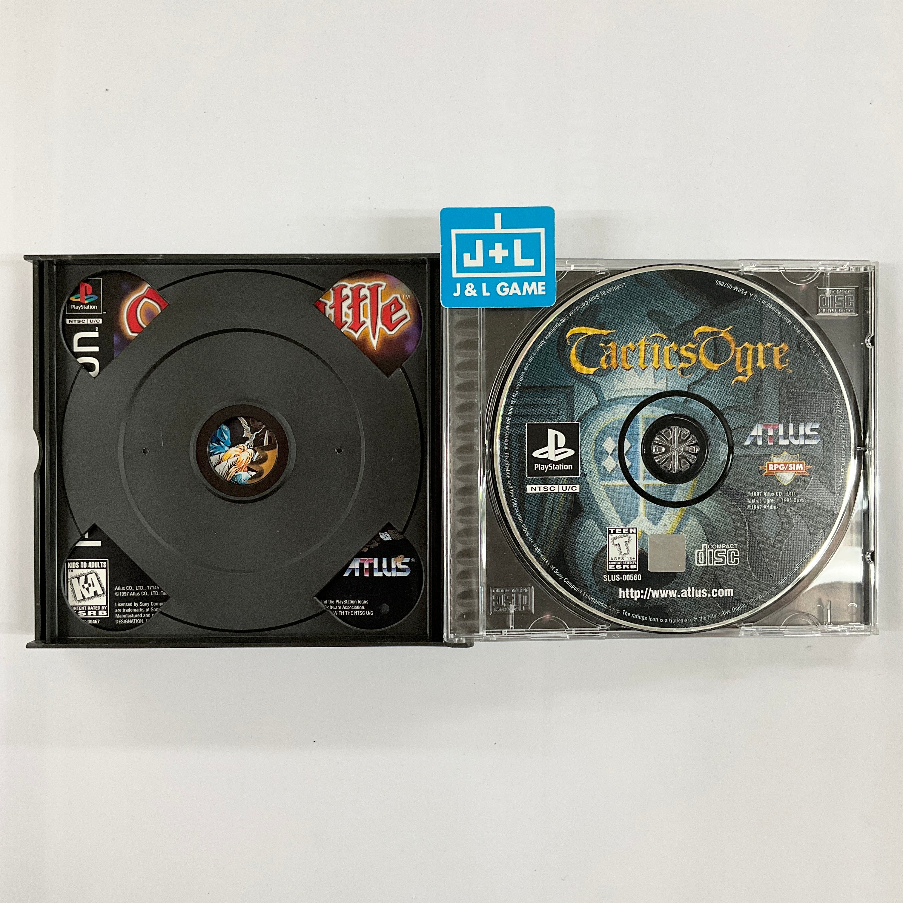 Tactics Ogre - (PS1) PlayStation 1 [Pre-Owned] Video Games Atlus   