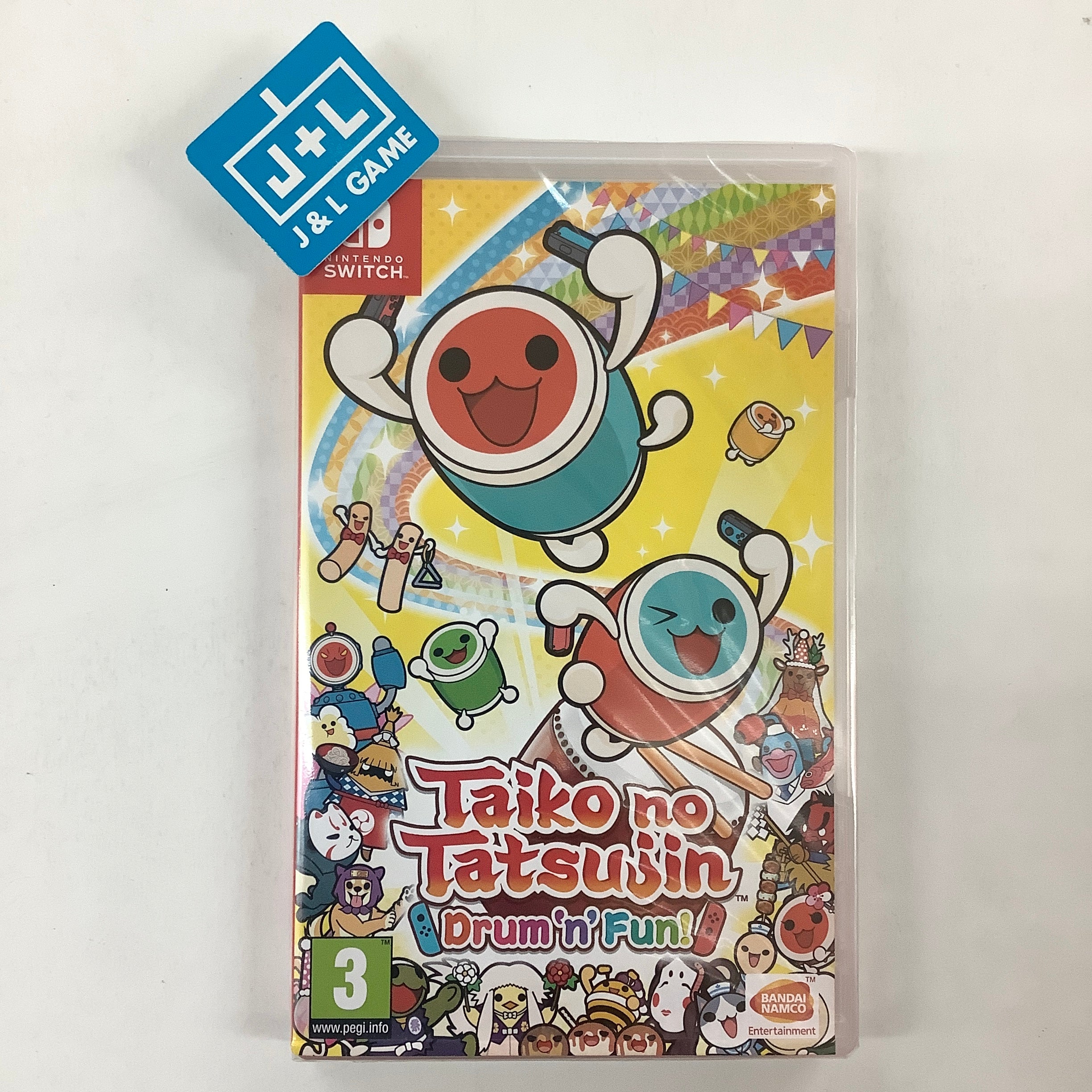 Taiko no Tatsujin: Drum 'n' Fun! - (NSW) Nintendo Switch (European Import) Video Games Namco Bandai   