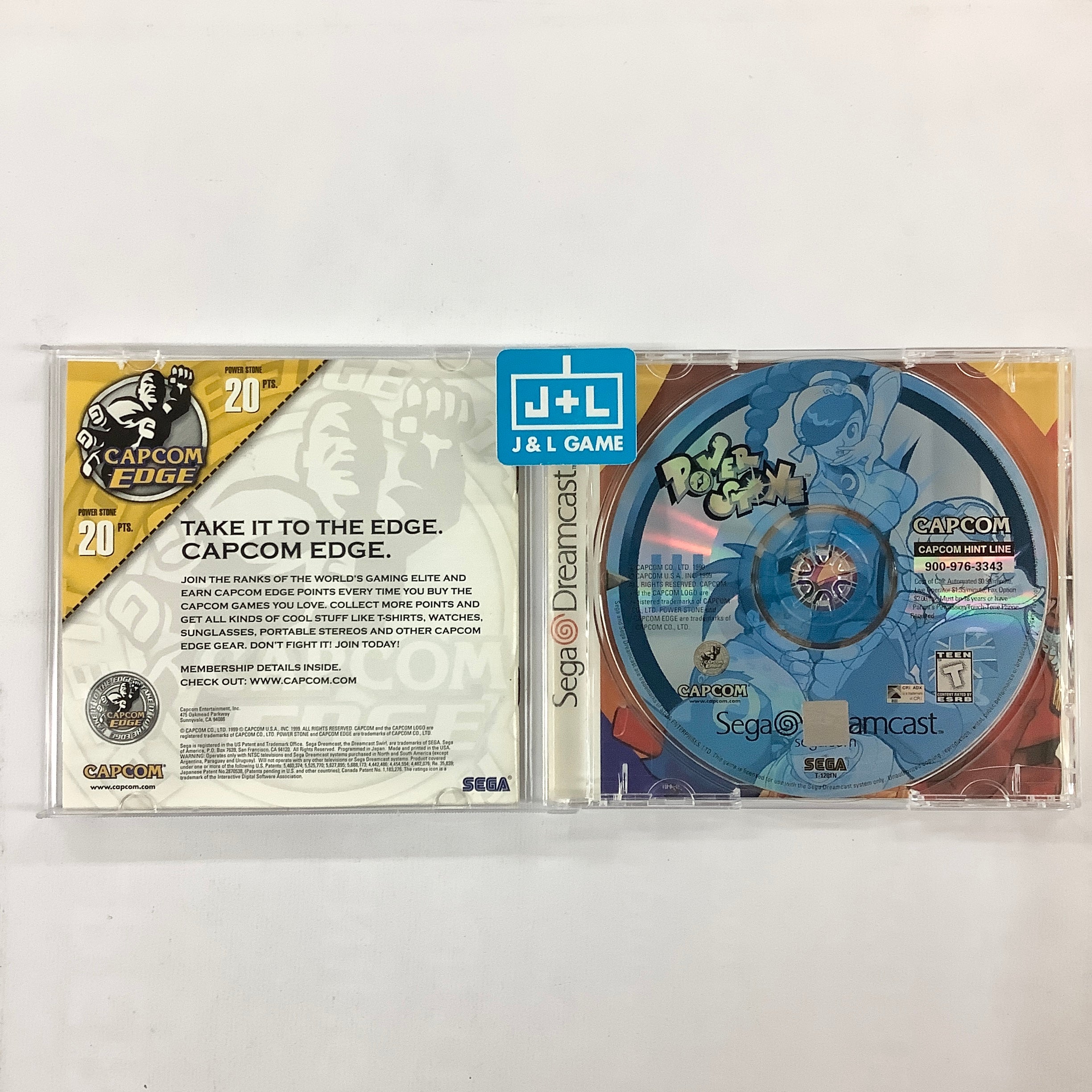 Power Stone - (DC) SEGA Dreamcast [Pre-Owned] Video Games Capcom   