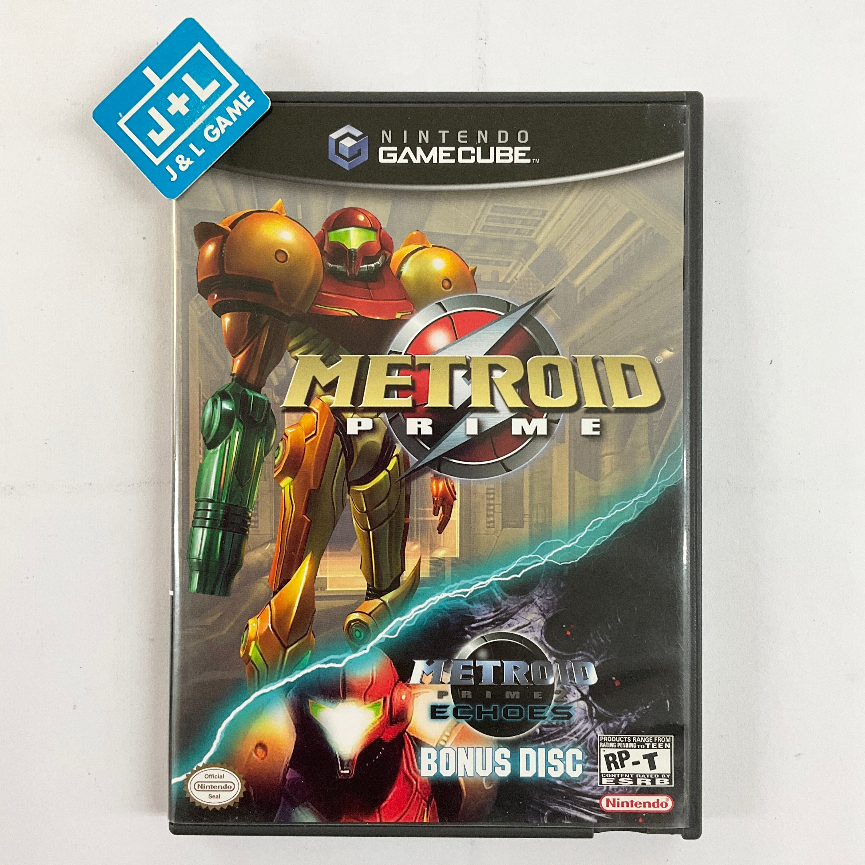 Metroid Prime With Bonus Disc - (GC) GameCube [Pre-Owned] Video Games Nintendo   